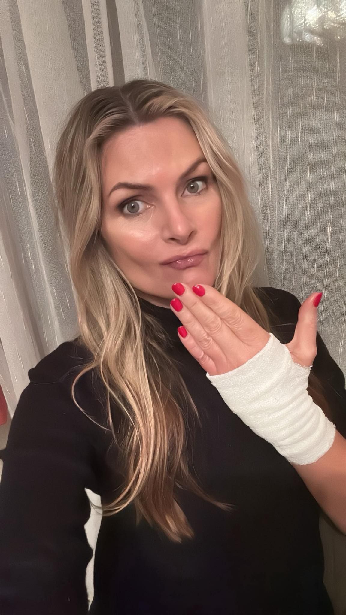 Martina Kaiser verletzte sich an der Hand