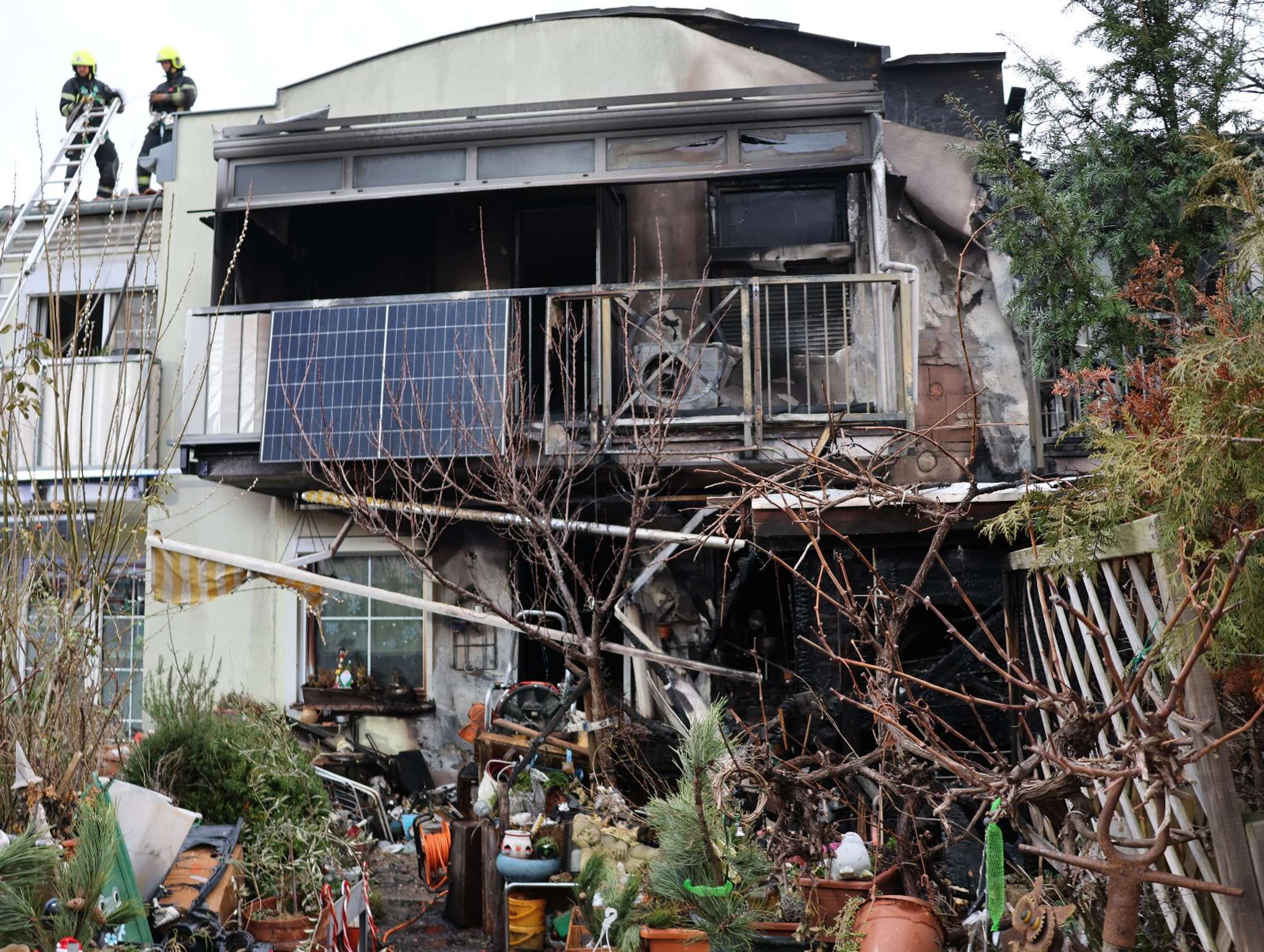 Das Haus ist unbewohnbar, die Gemeinde verfügte ein Betretungsverbot.