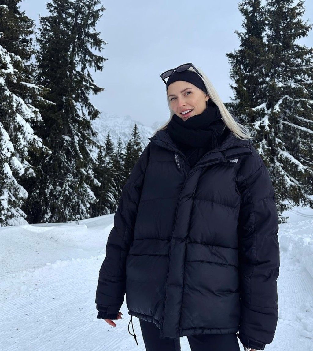 Lena Gercke erholt sich mit ihrer Familie in Salzburg.