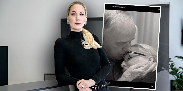 Kathrin Glock hat ihrem verstorbenen Mann eine geheime Feier ausgerichtet.