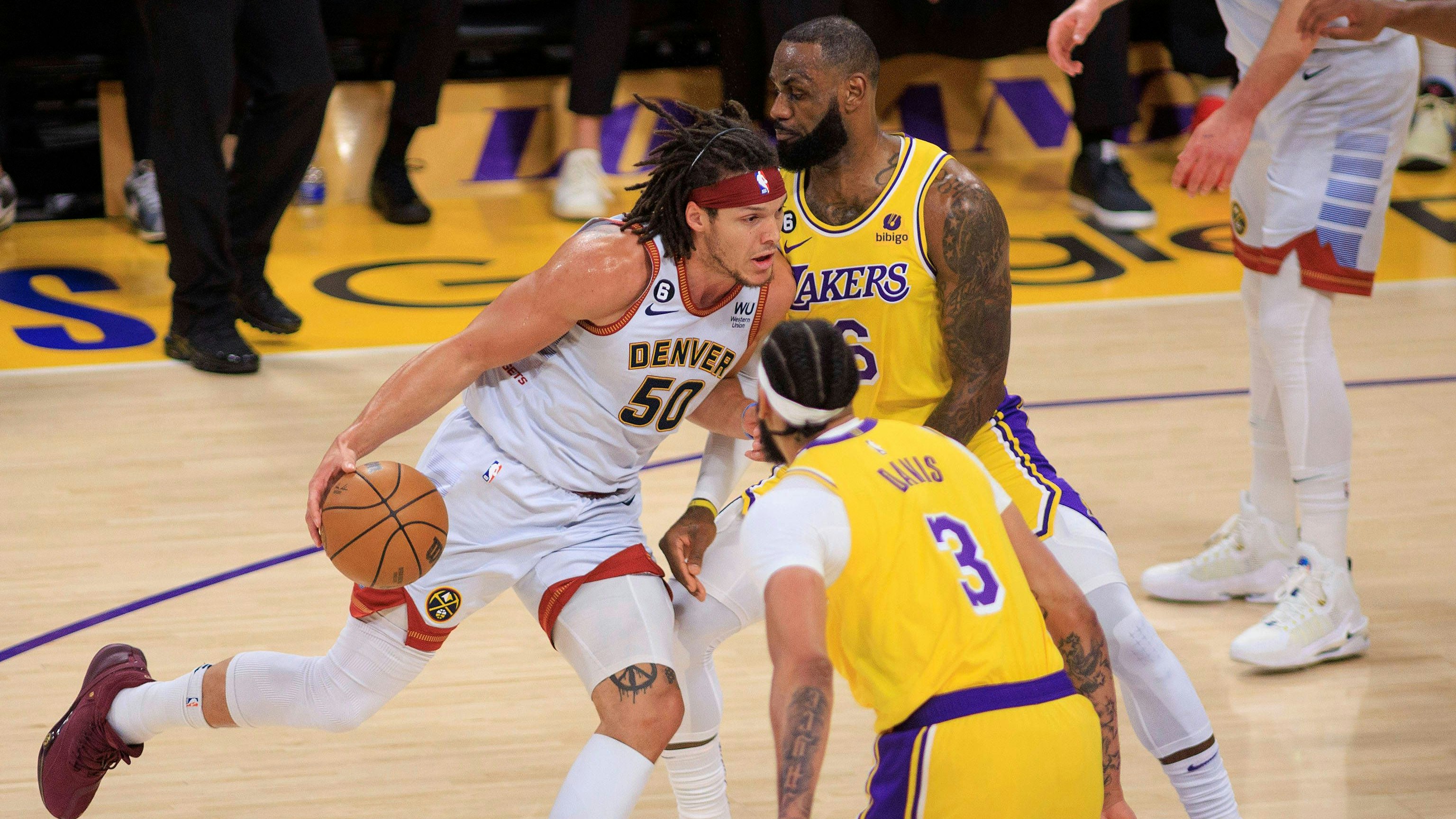 Aaron Gordon gegen LeBron James