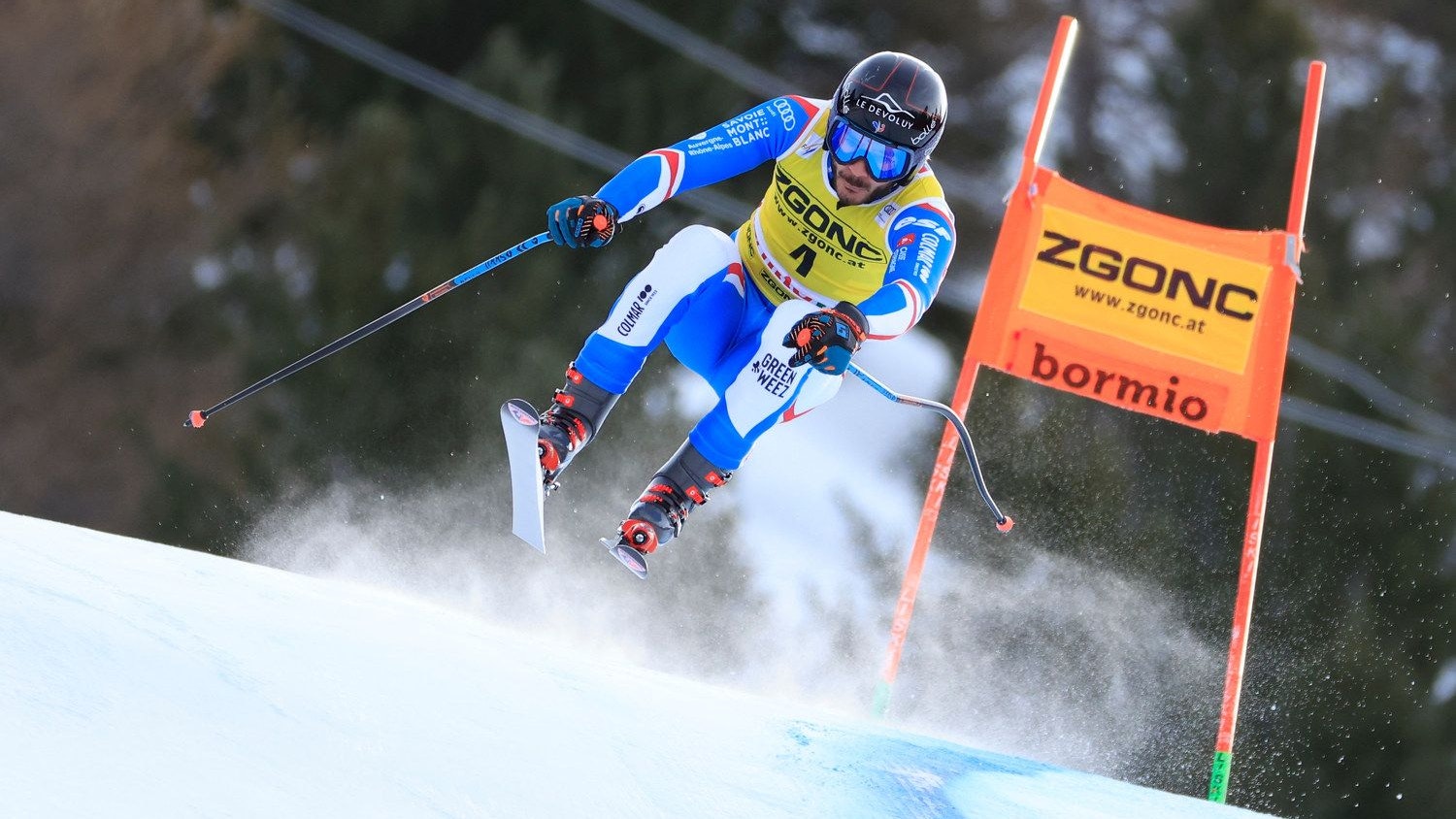 Cyprien Sarrazin fliegt die Stelvio hinunter