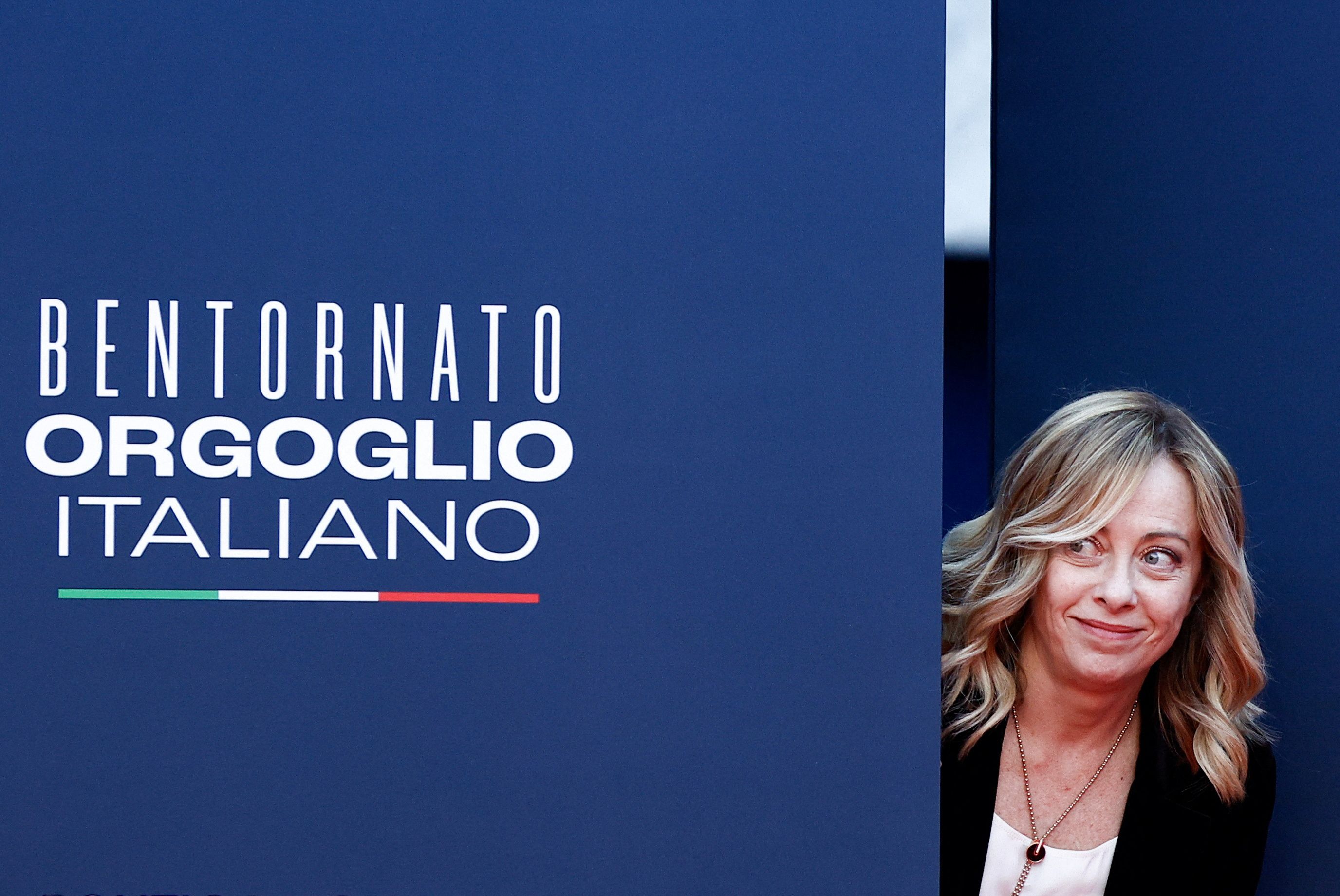 Wohl erst mit zwei Wochen Verspätung wird Meloni die Rede halten können.