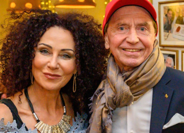 Streit wegen Schal: Lugner und Kasper