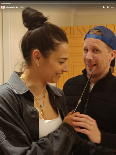 Das Ex-Paar hat wieder Spaß zusammen.