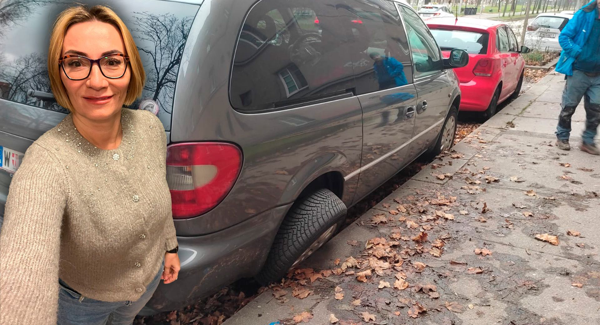 Ružas Chrysler Voyager ist nun ein Totalschaden.