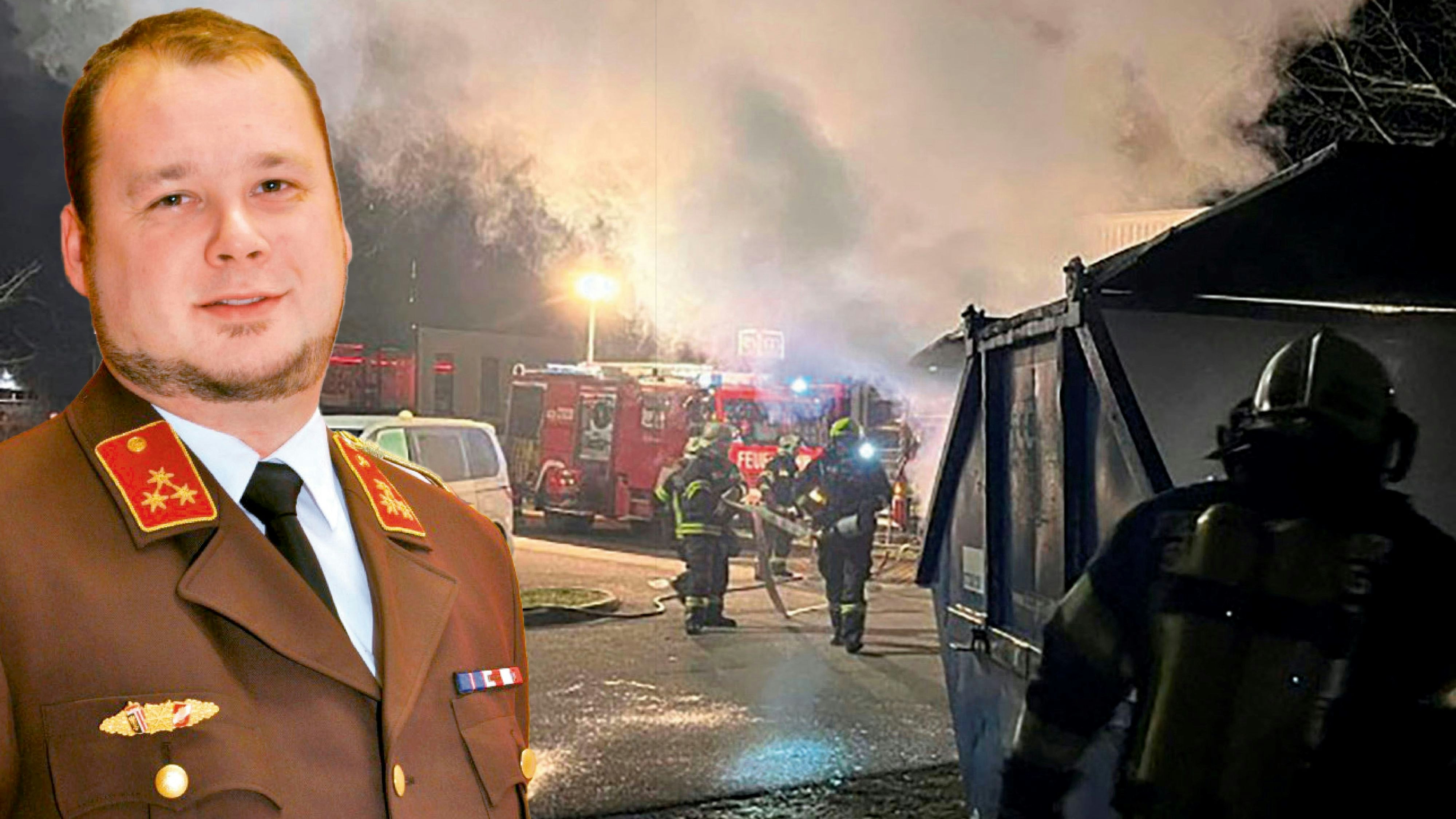 Teaser Brand Asylunterkunft