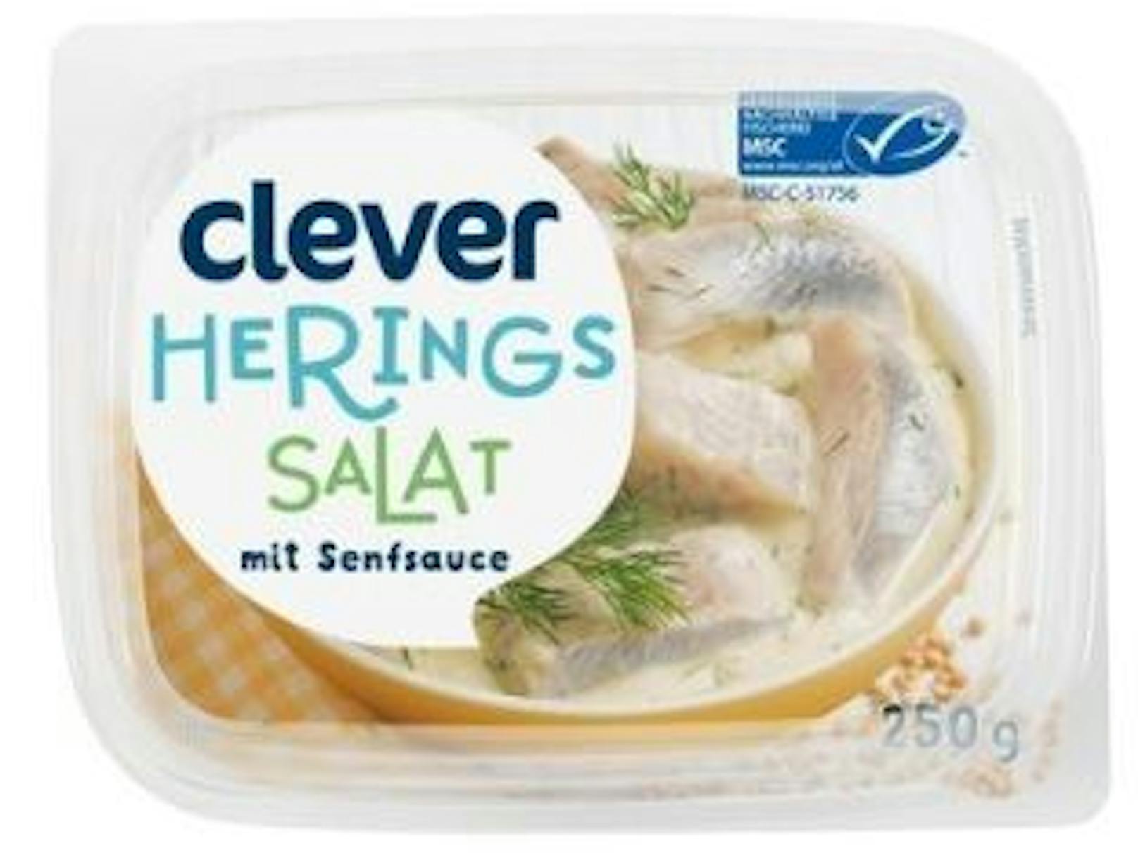 CLEVER Heringssalat mit Senfsauce 250 g
