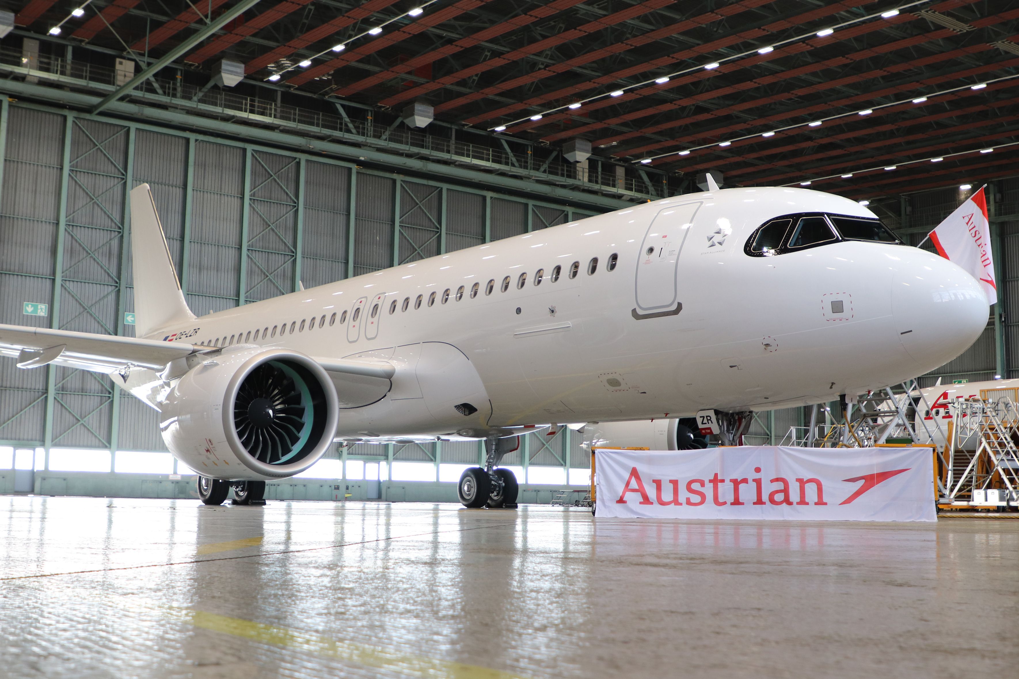 Fünfter A320neo mit der Kennung LZR bei Austrian Airlines in Wien gelandet.