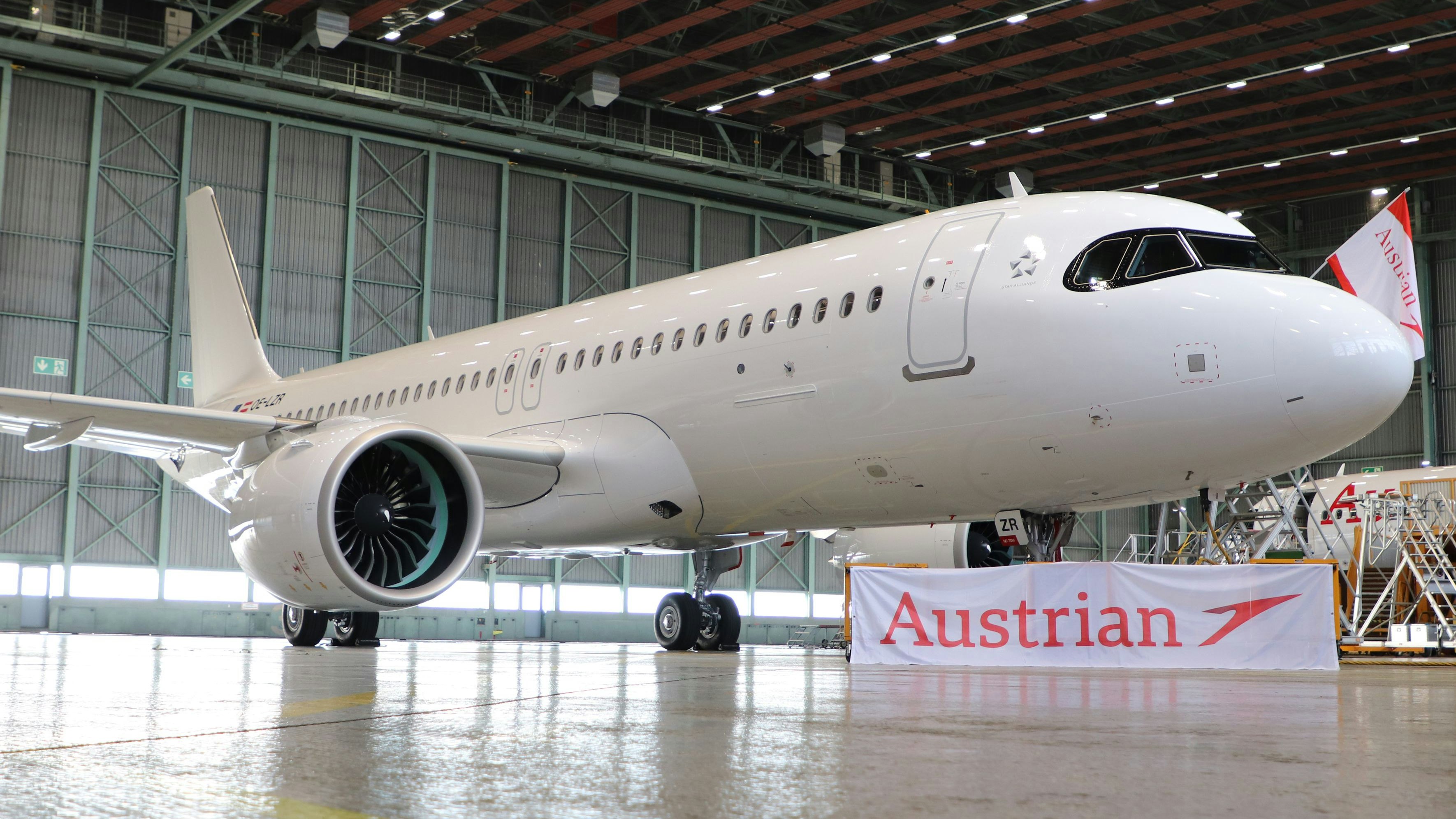 Fünfter A320neo mit der Kennung LZR bei Austrian Airlines in Wien gelandet