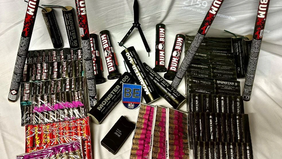 Schwerpunktaktion in Floridsdorf: Polizei beschlagnahmt Pyrotechnik