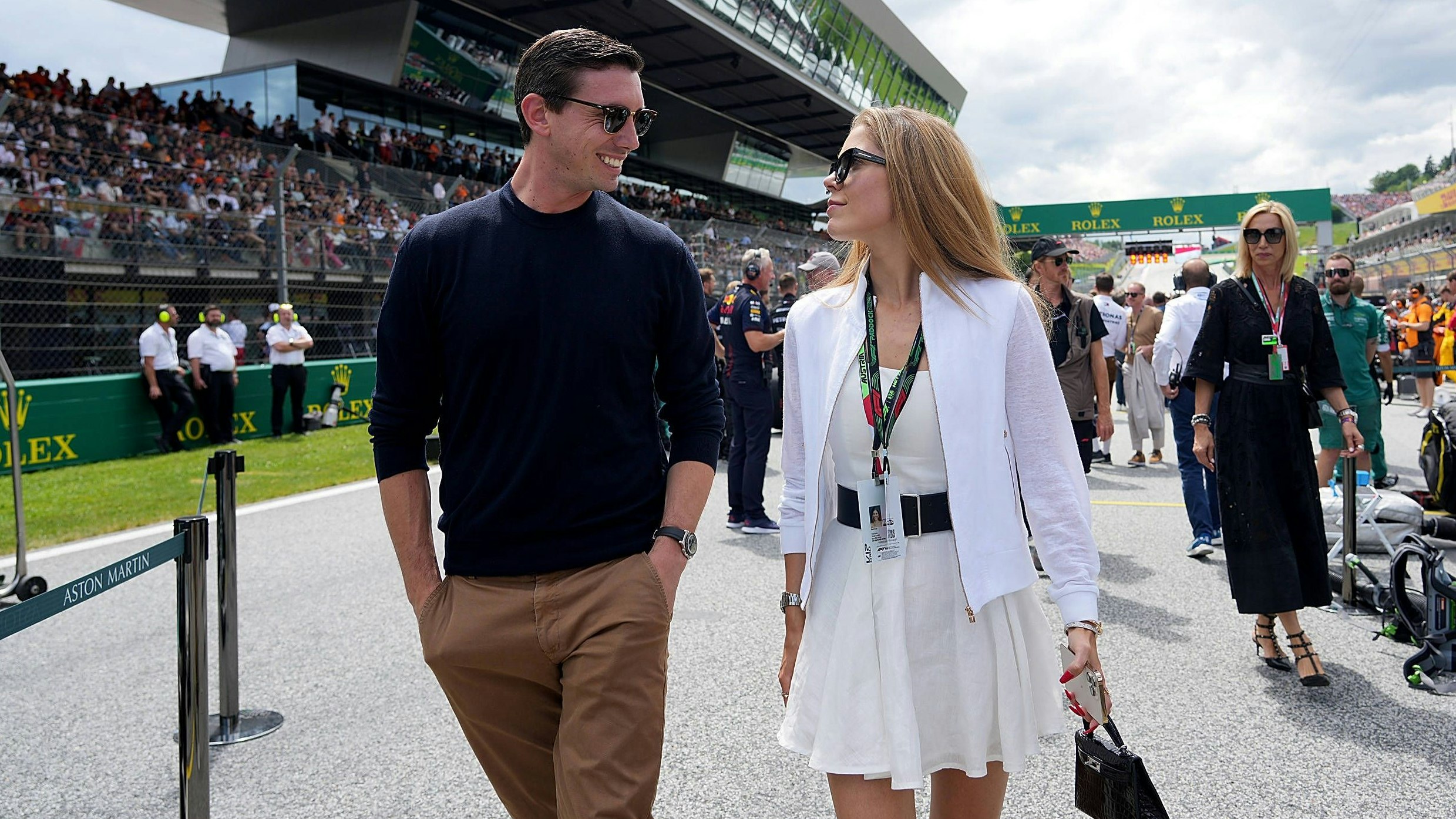 Mark Mateschitz und Victoria Swarovski schwelgen im Liebes-Glück. 