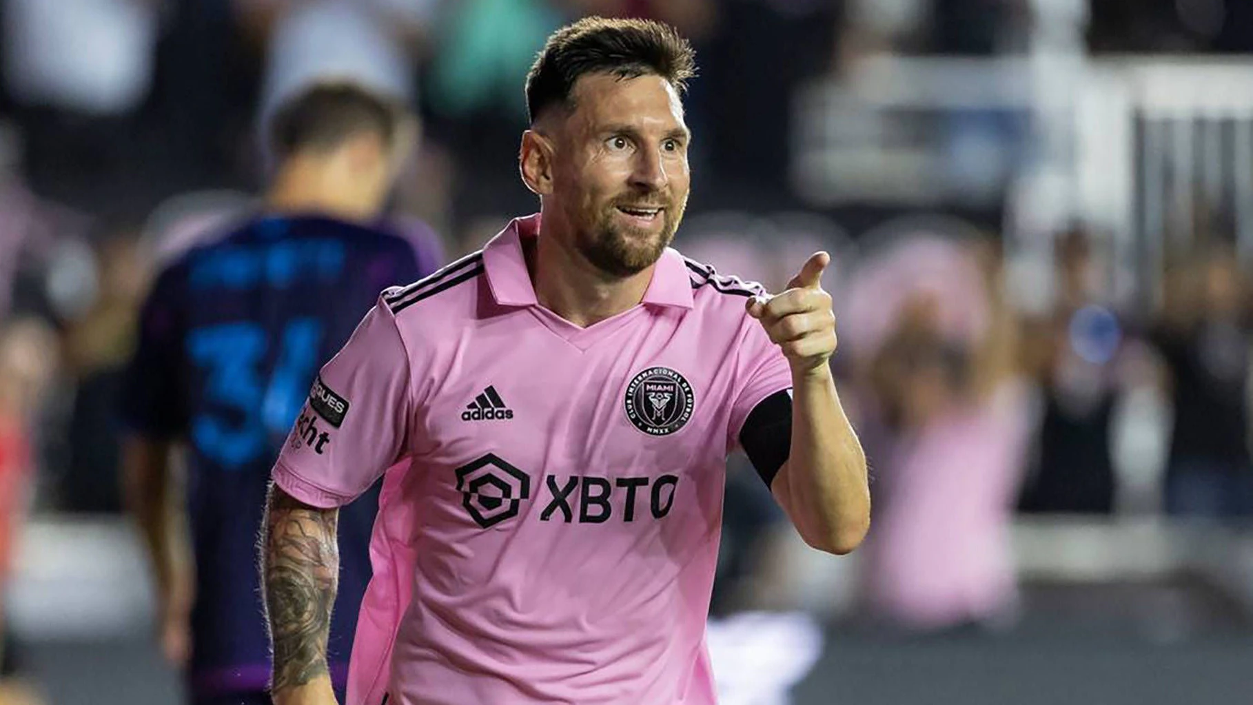 Fußball-Star Lionel Messi. 