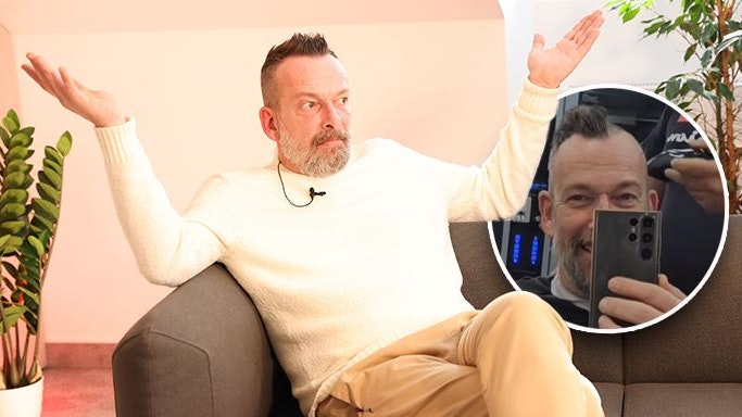 Robert Kratky hat sich die Haare abrasieren lassen.