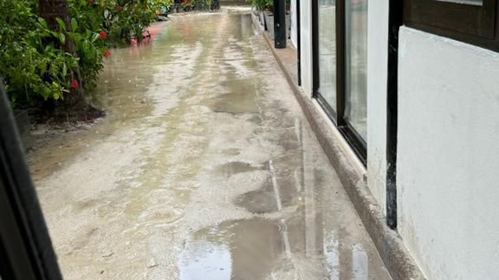 Auf den Malediven regnet es in Strömen
