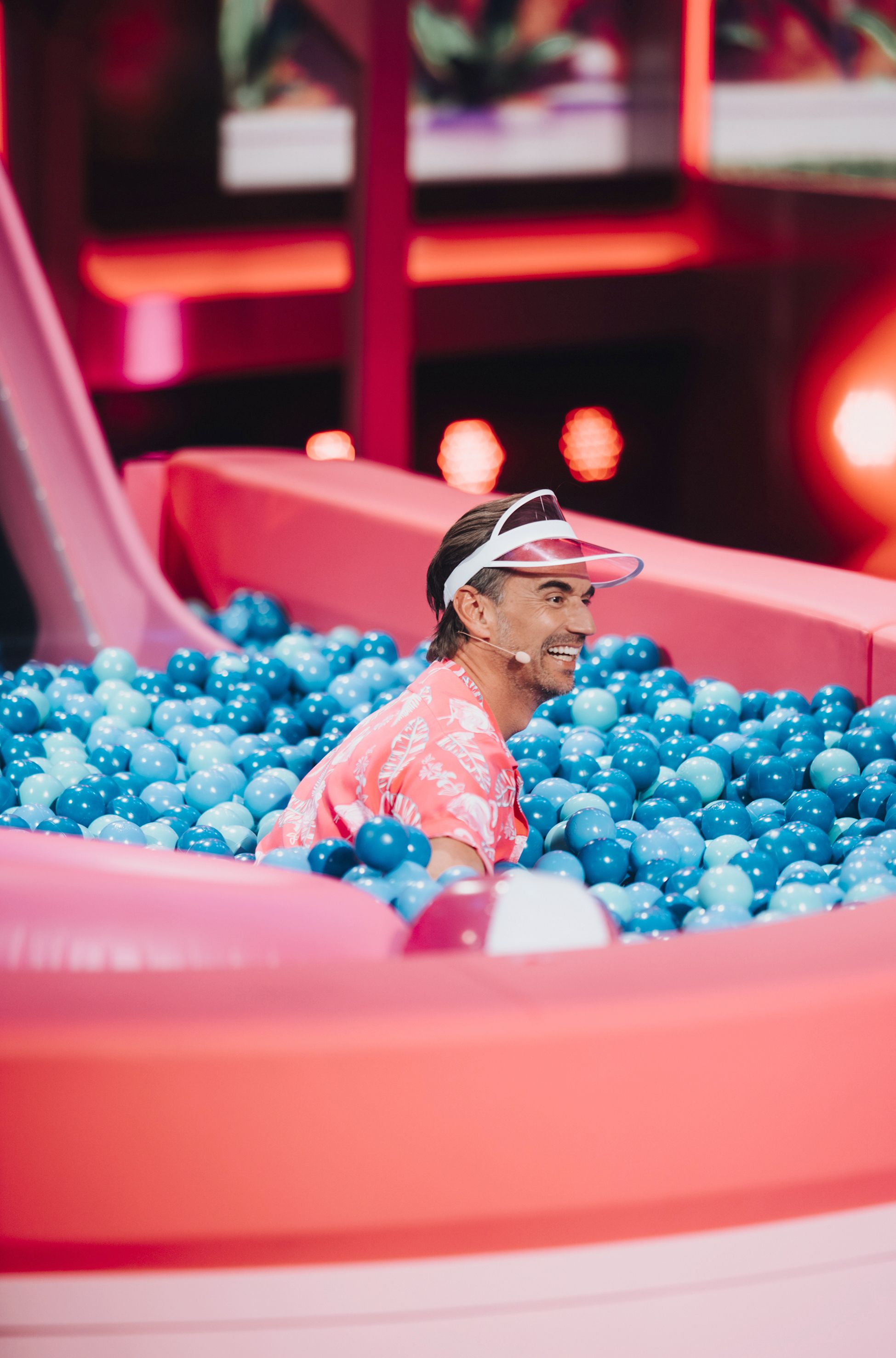 Florian Silbereisen während des Barbie Spiels von 