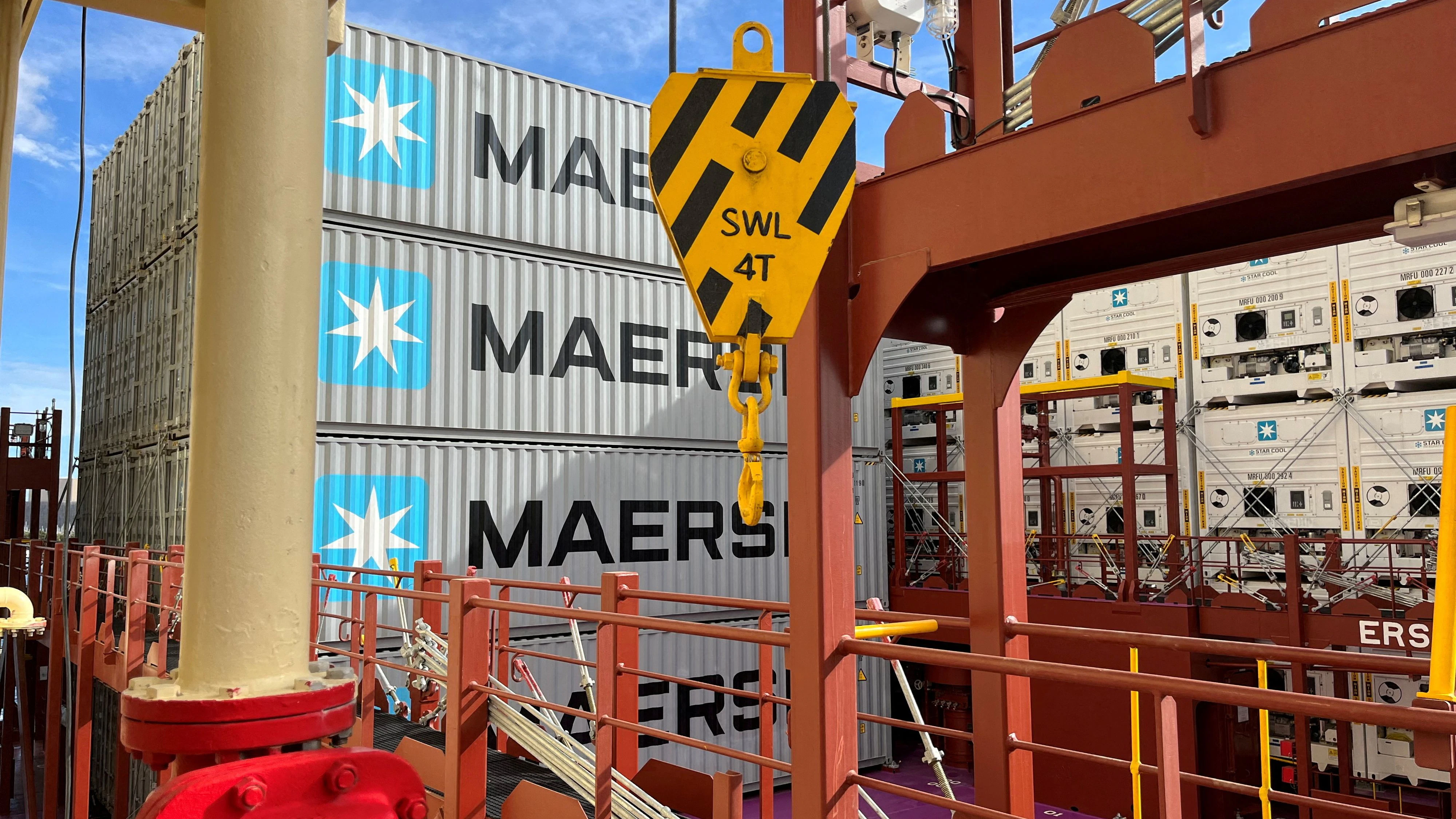 Maersk hat den Verkehr durch das Rote Meer für 48 Stunden eingestellt.