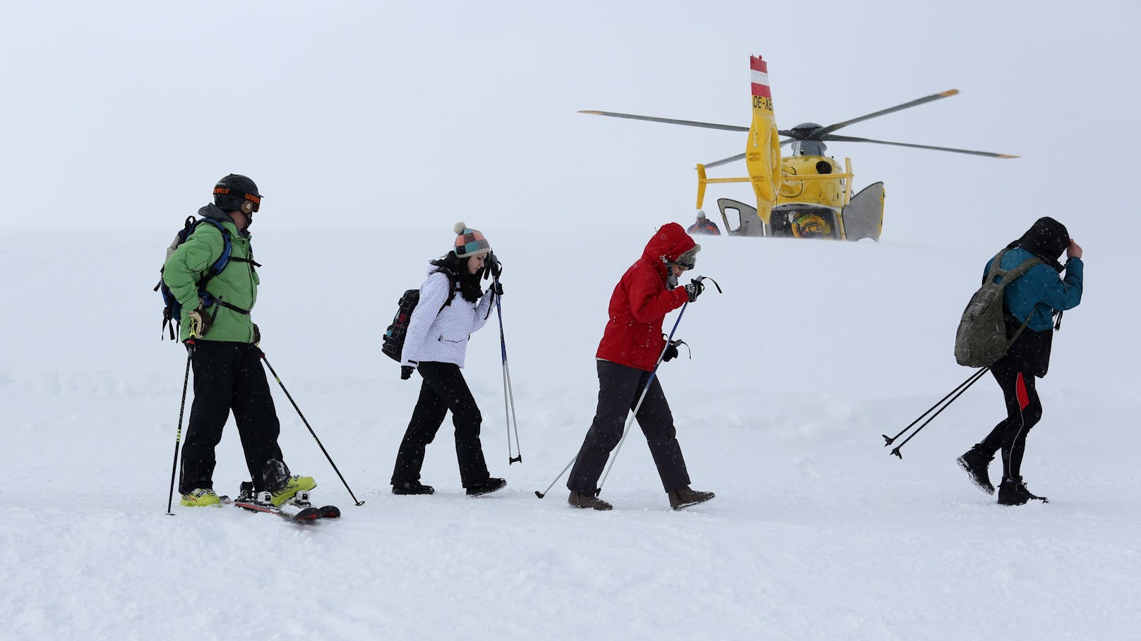 Frau (29) stürzt bei Skitour 200 Meter ab