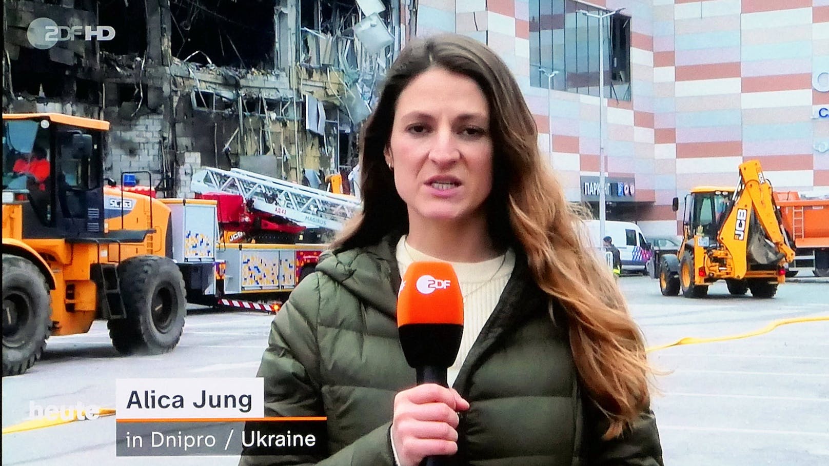 ZDF-Team bei Beschuss von Hotel in Charkiw verletzt