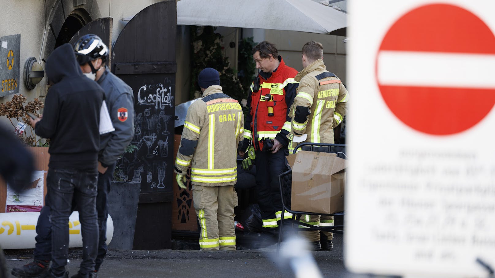 21 Personen mussten verletzt ins Krankenhaus gebracht werden. 