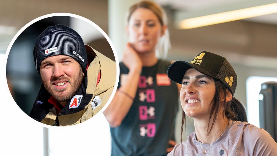 Brisantes Liebes-Dreieck? Christian Walder, Stephanie Venier und Ex Conny Hütter im Hintergrund.