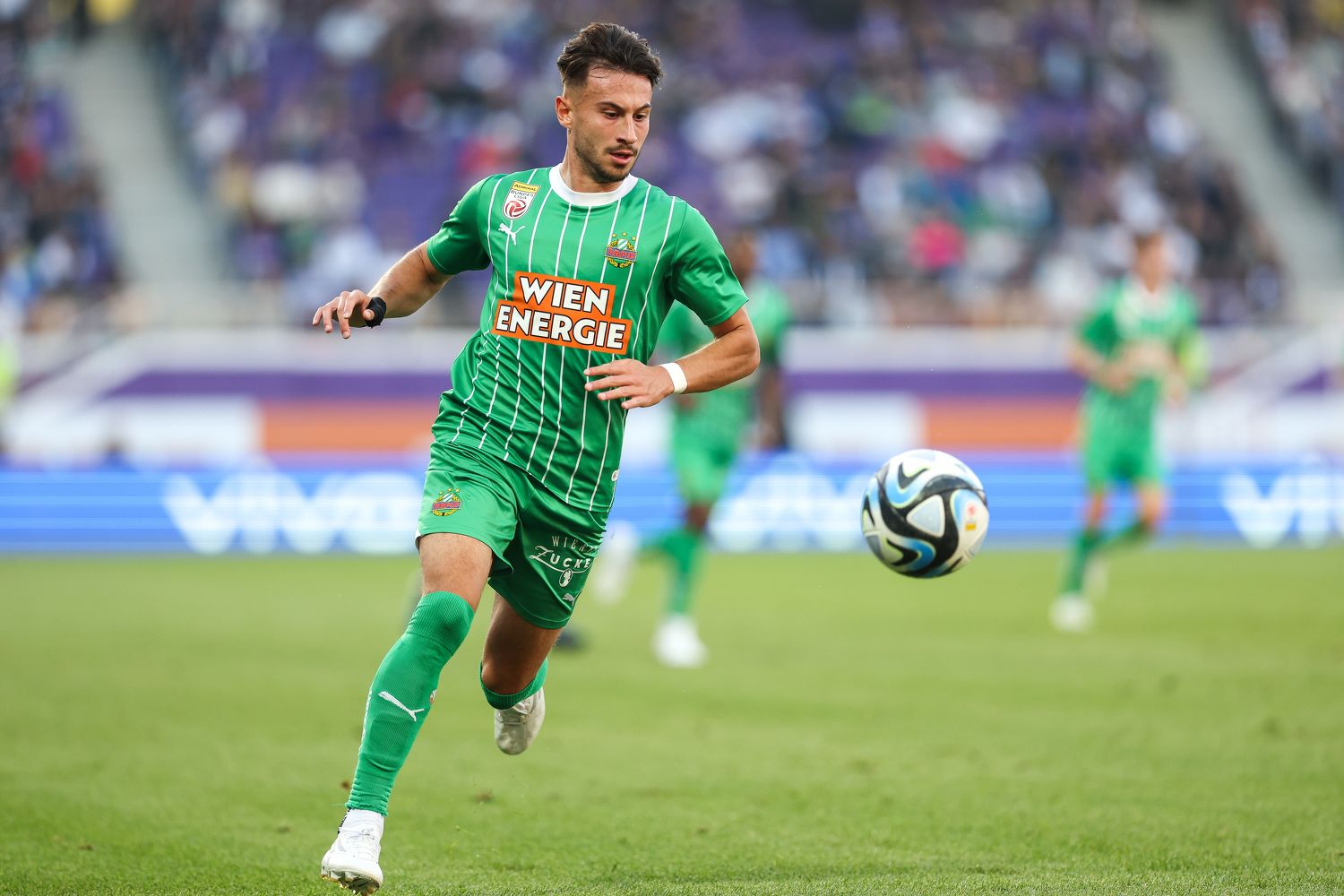 Rapid-Kicker Nicolas Kühn könnte nach Schottland wechseln. 