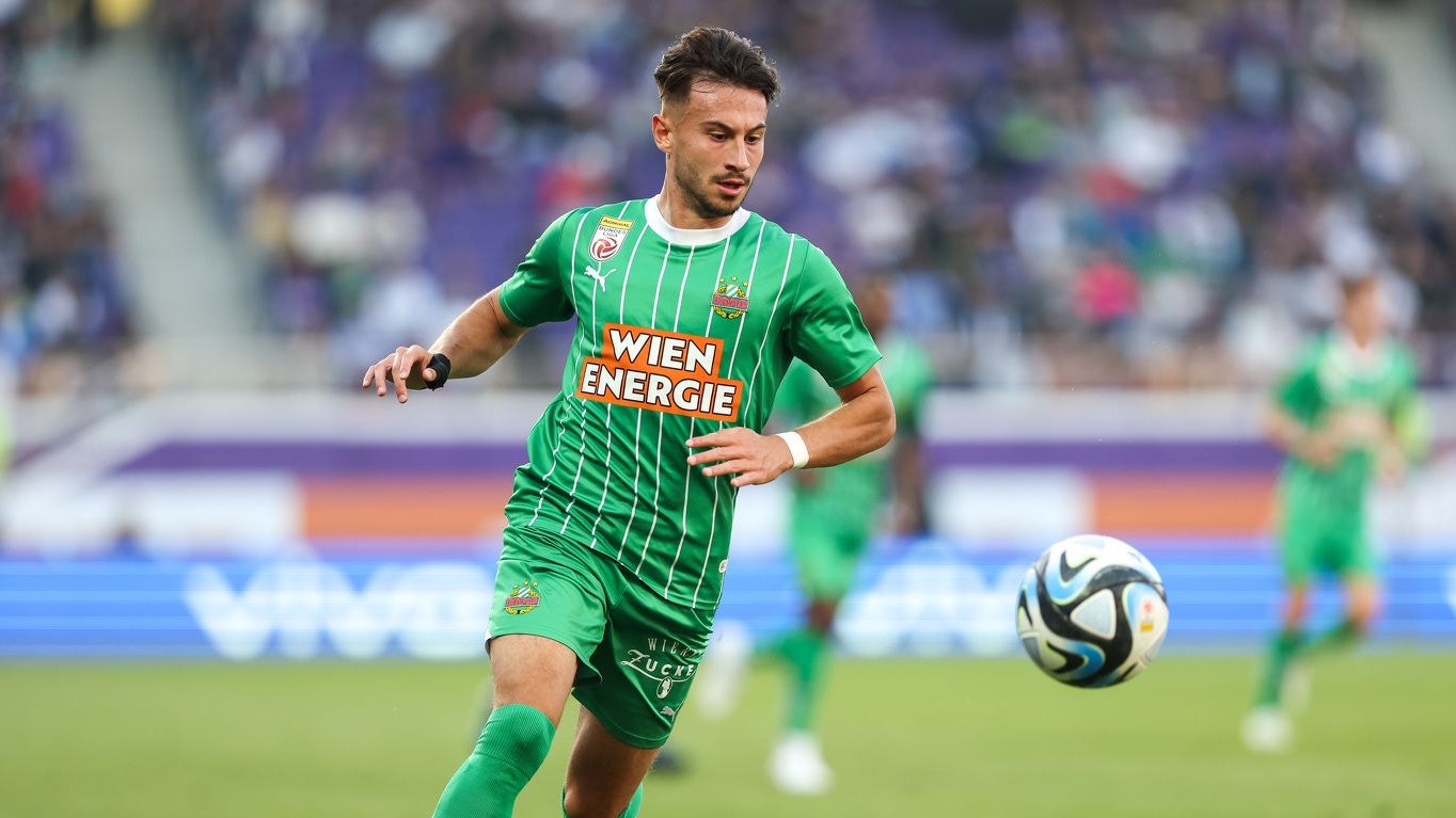 Rapid-Kicker Nicolas Kühn könnte nach Schottland wechseln. 