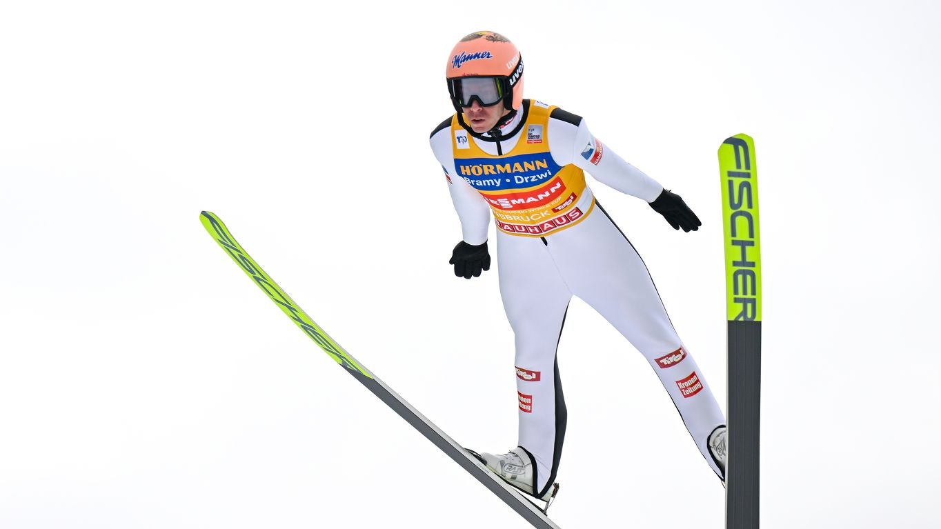 ÖSV-Star Stefan Kraft in Innsbruck. 
