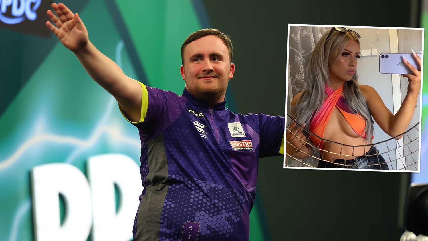 Caitlin Littler ist ein Riesen-Fan ihres Bruders.