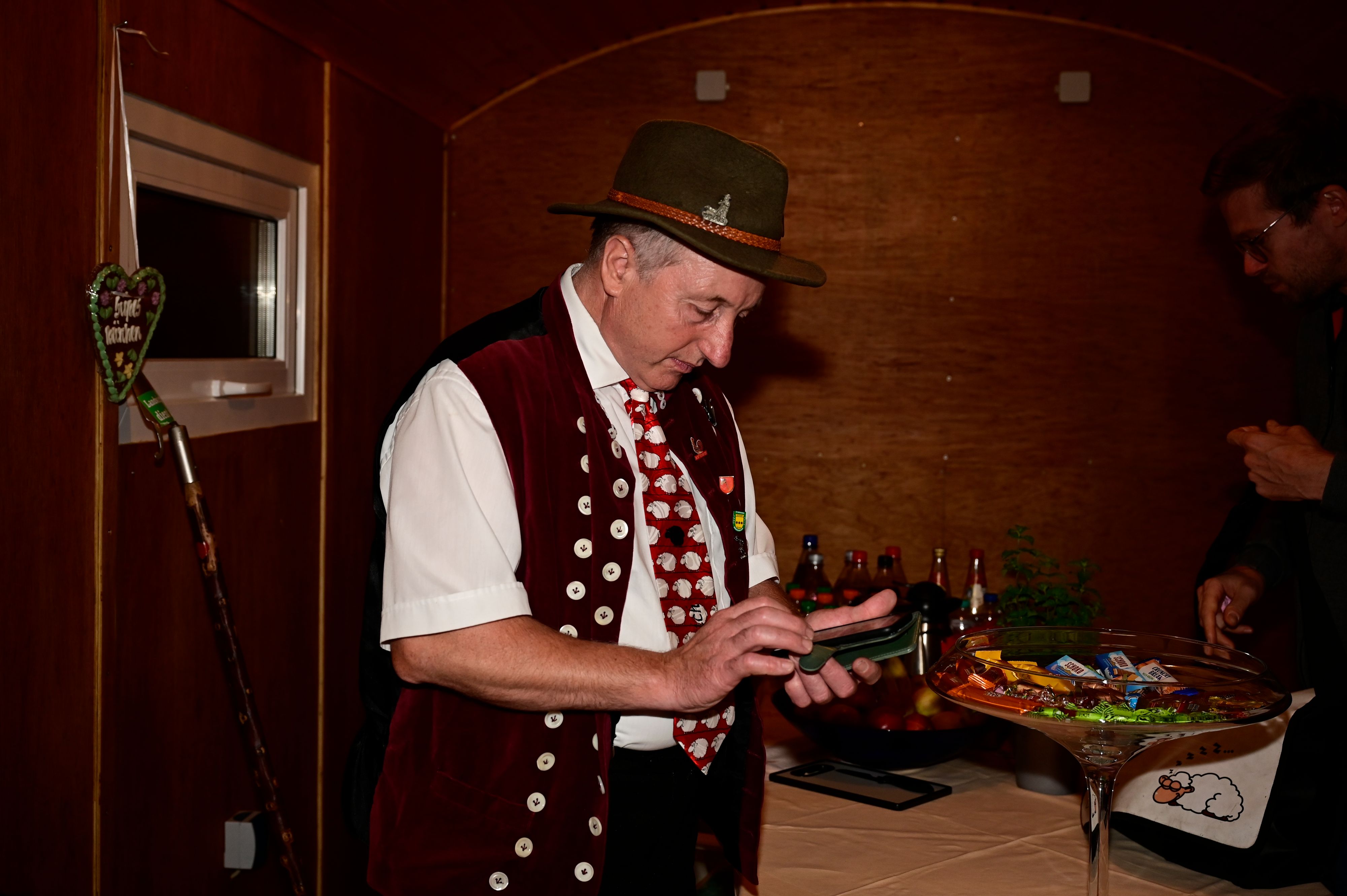 Schäfer Heinrich verliebte sich in Linda.