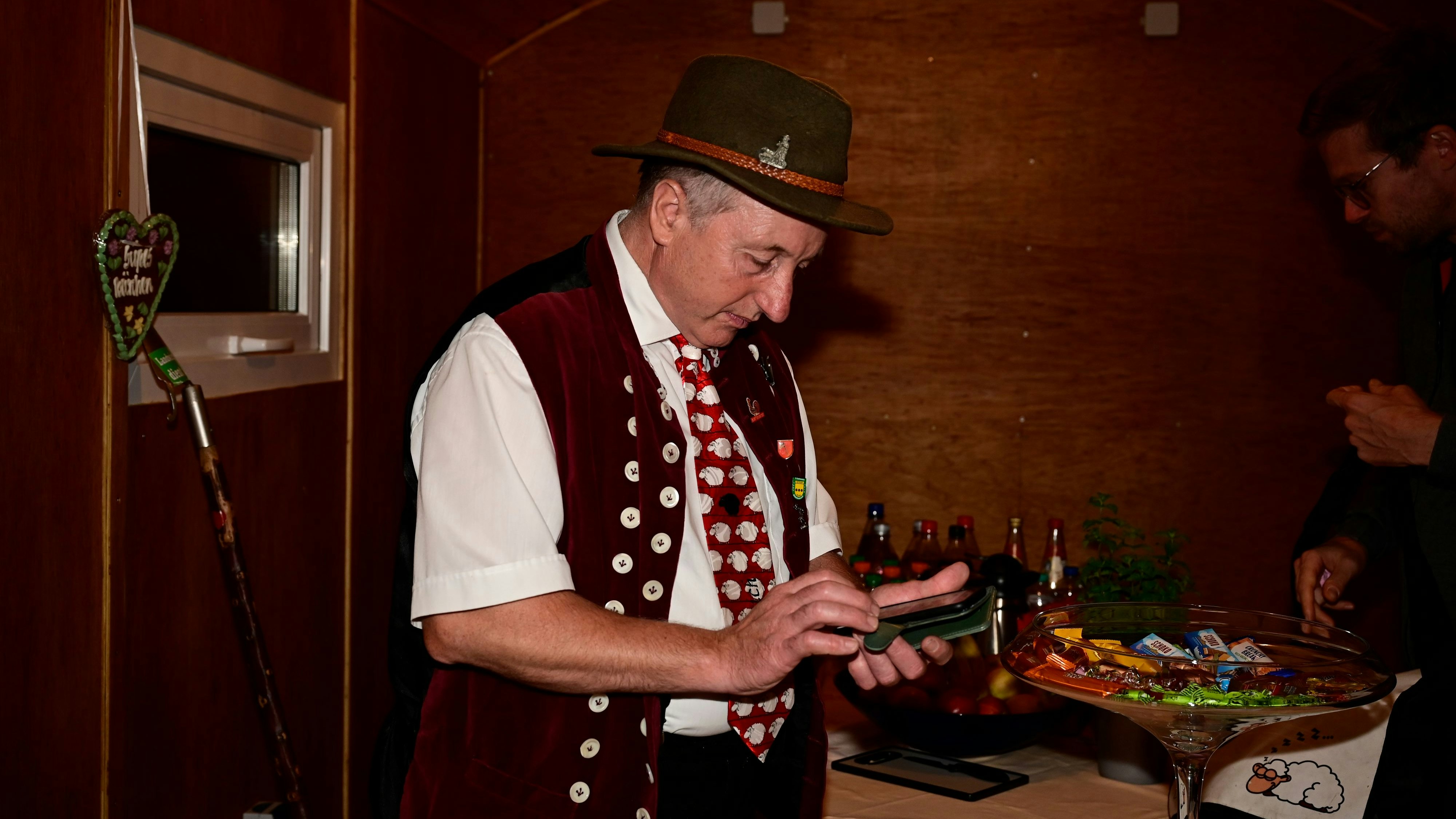 Schäfer Heinrich verliebte sich in Linda.