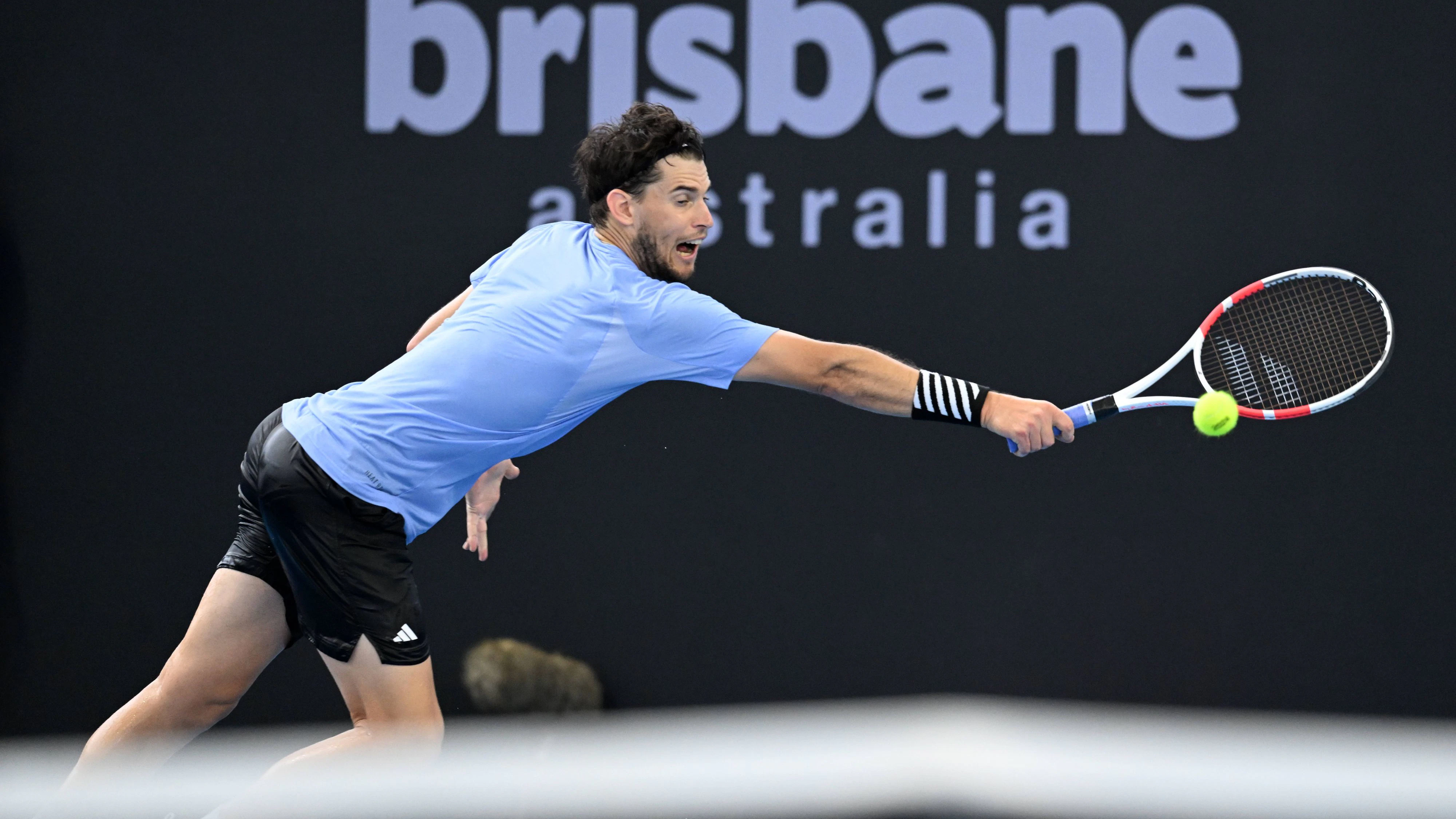 Dominic Thiem startet 2024 in Bisbane.