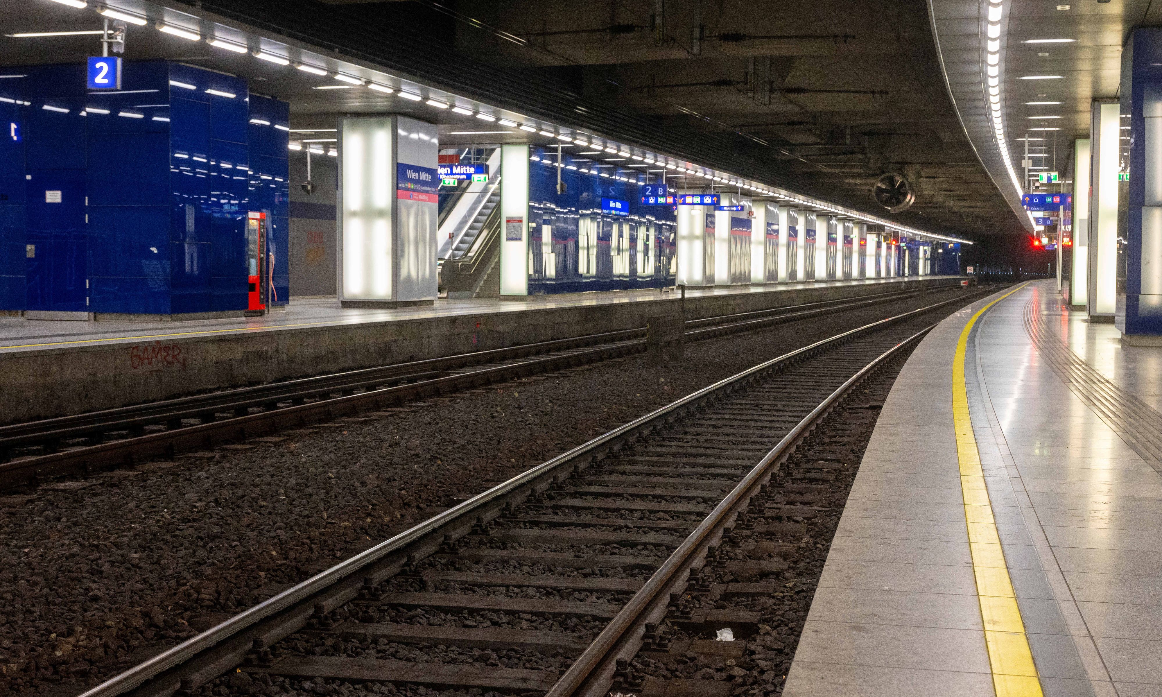 Die Tragödie passierte am Bahnhof Wien-Mitte.