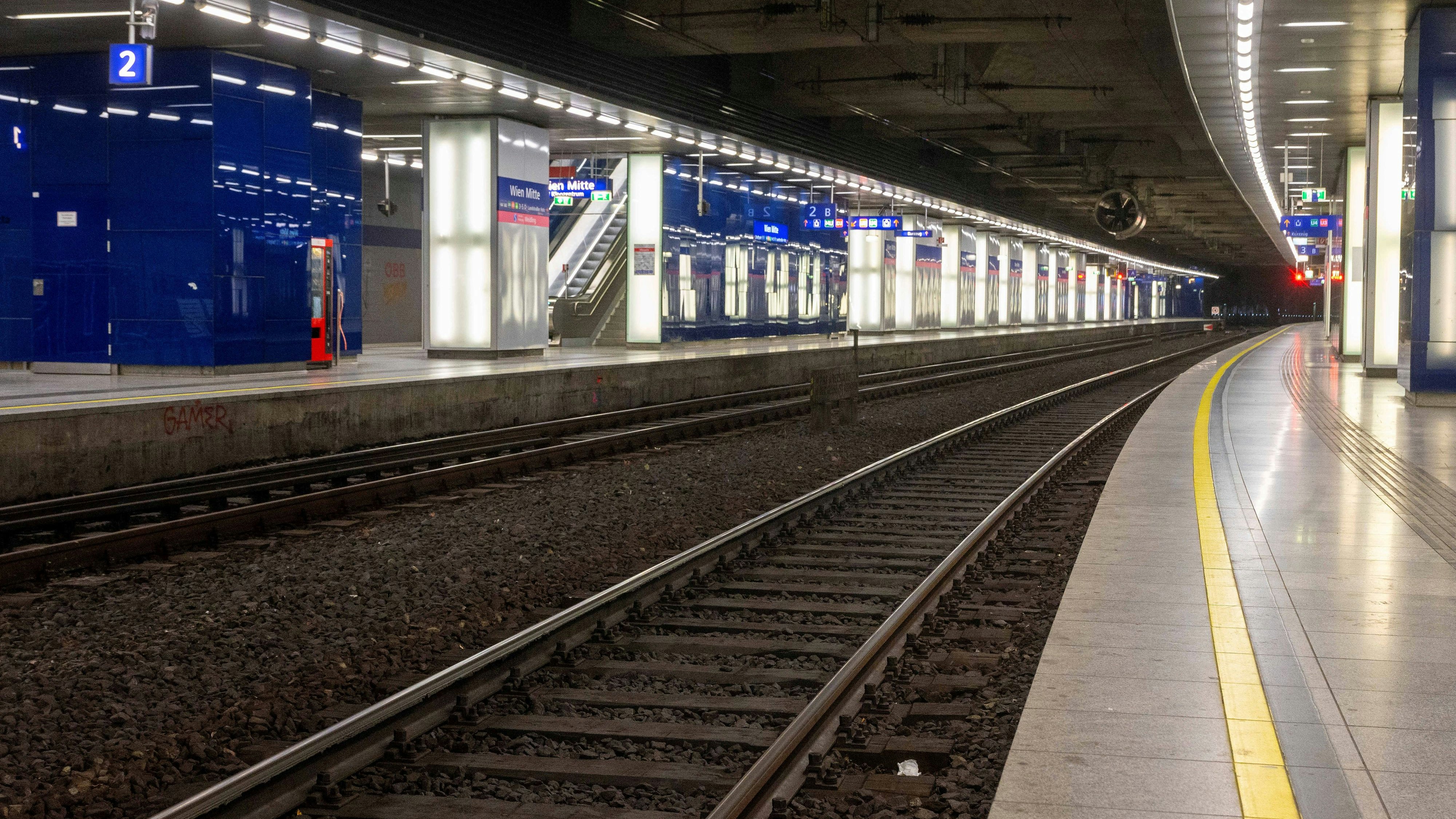 Die Tragödie passierte am Bahnhof Wien-Mitte.