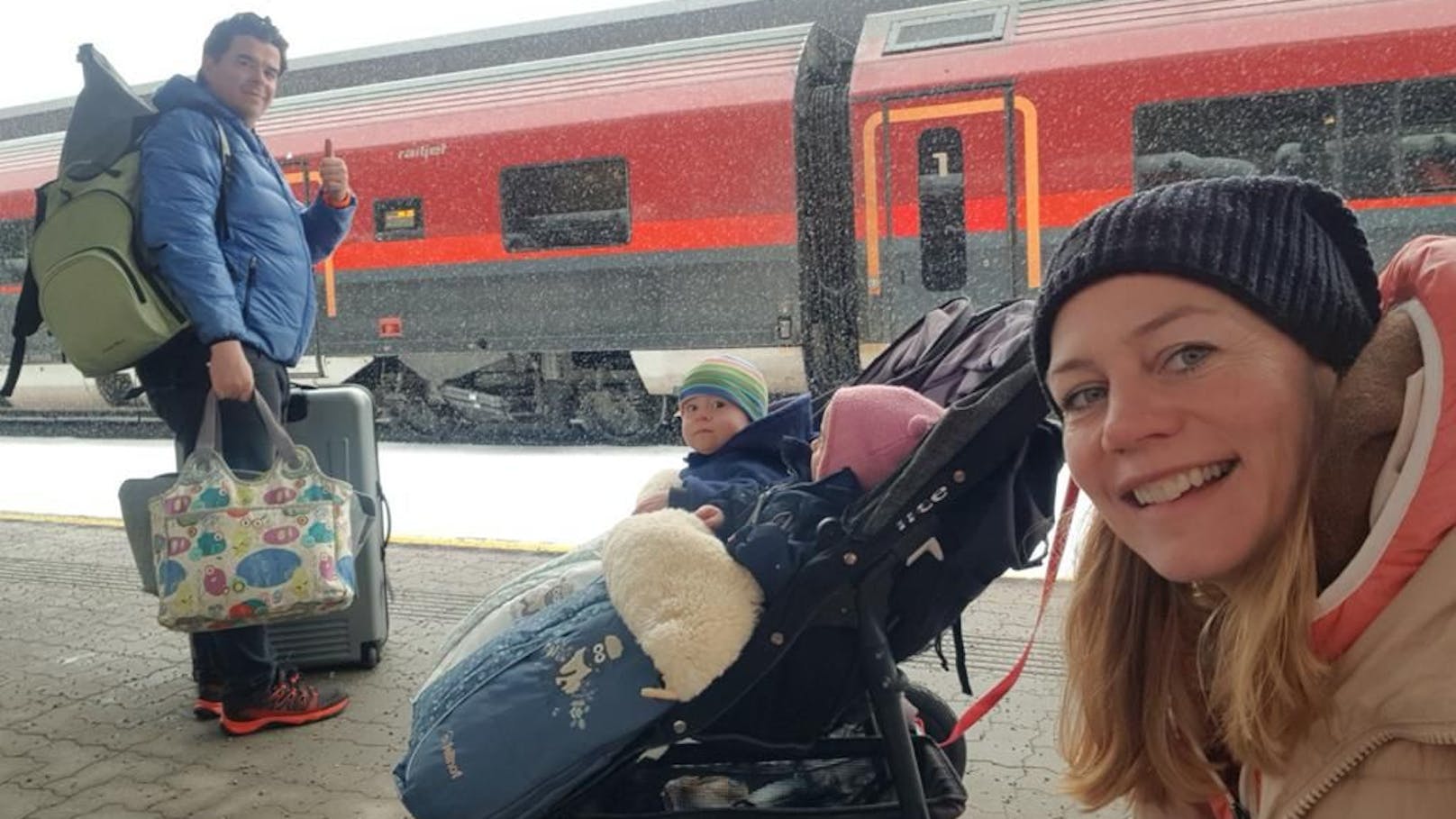 Vater wollte Babys aus Railjet holen, doch Zug fuhr ab