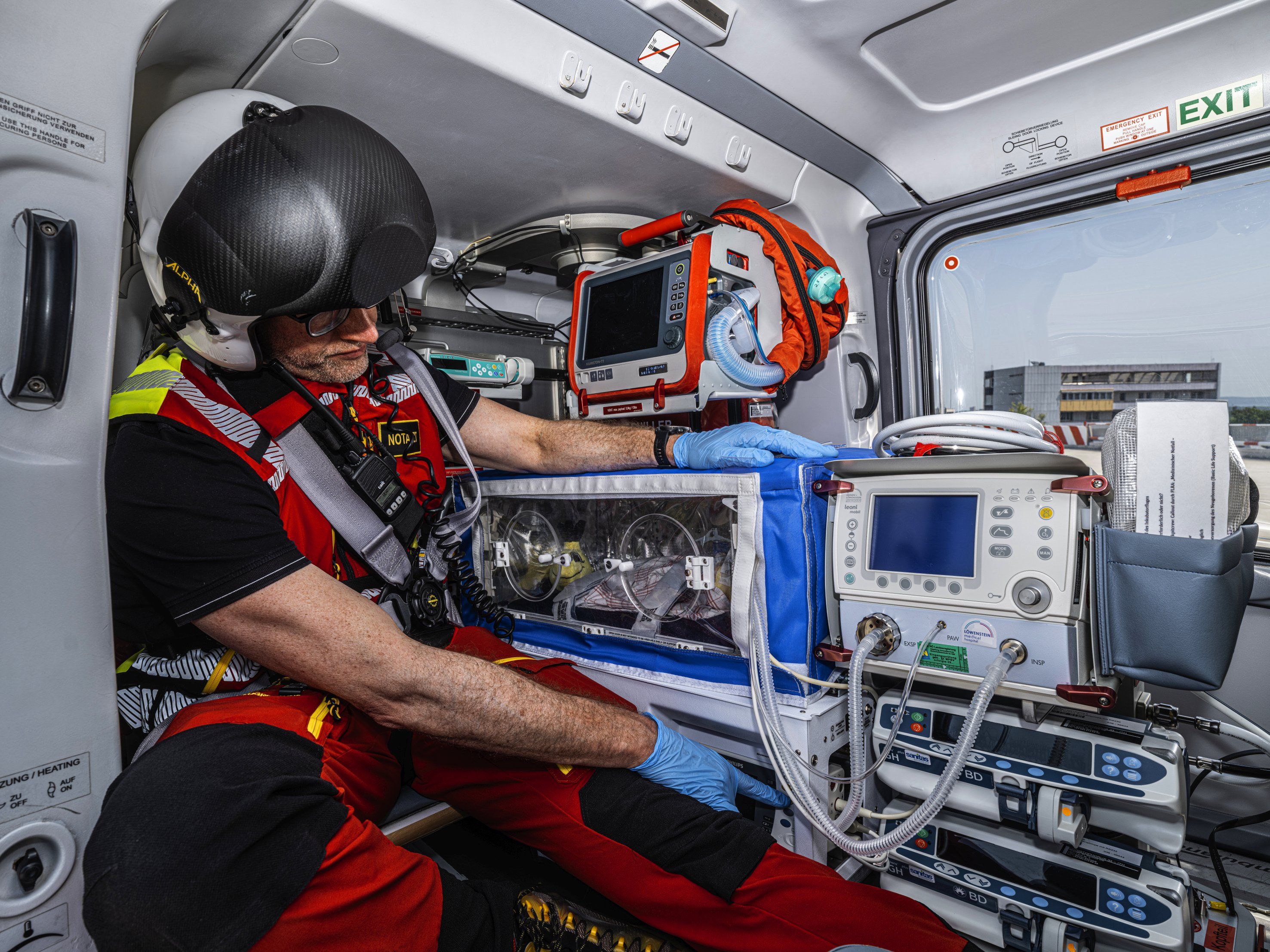 Inkubator der neuesten Generation an Bord von C33