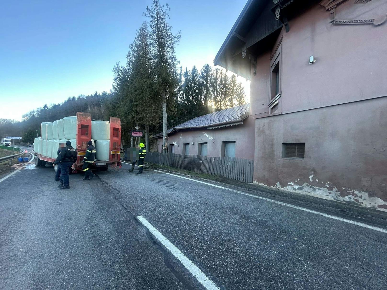 Der Unfall passierte auf der Mariazeller Bundesstraße, B20