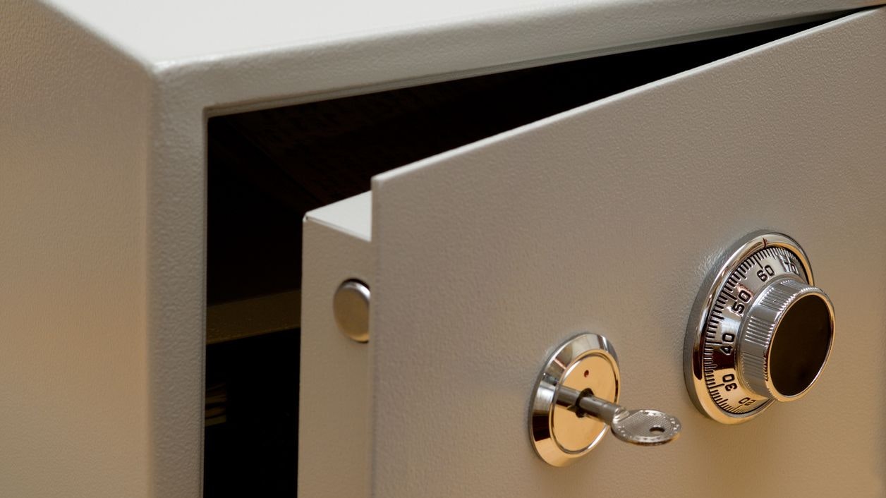 Die Katze lag in einem eingemauerten Tresor. (Symbolbild)