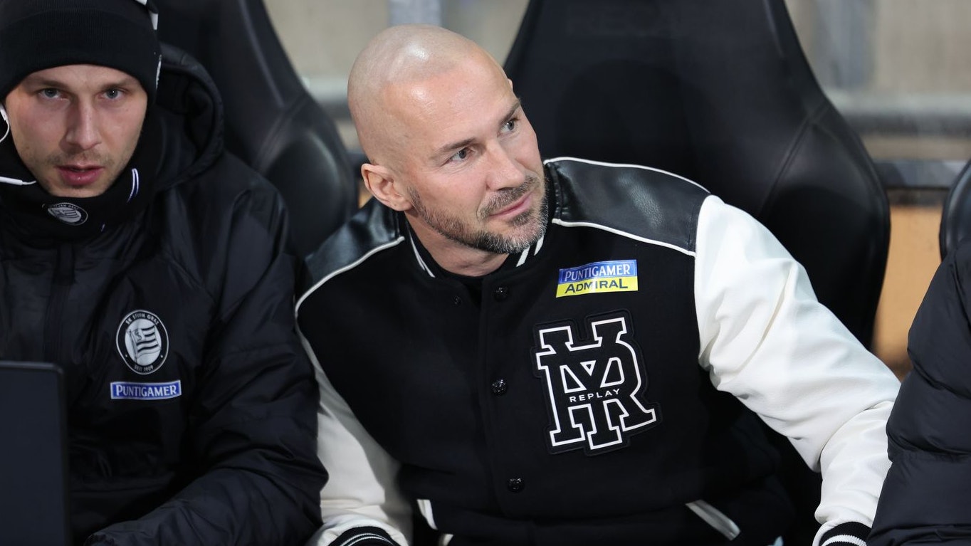 Sturm-Trainer Christian Ilzer hat Interesse in Deutschland geweckt. 