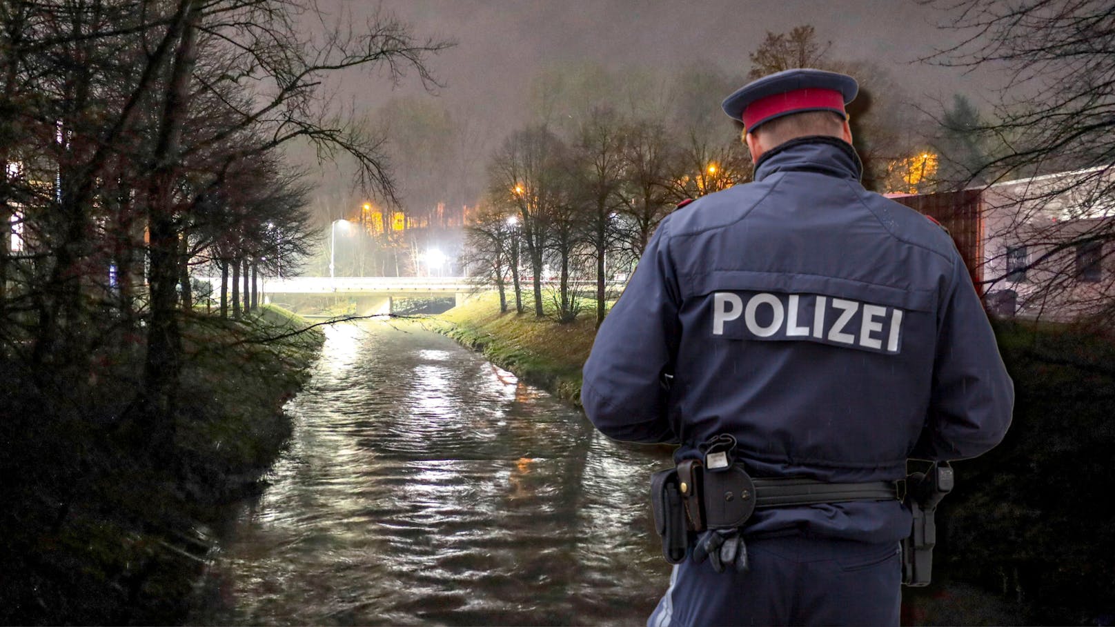 Polizisten machten in Fluss zufällig grausigen Fund
