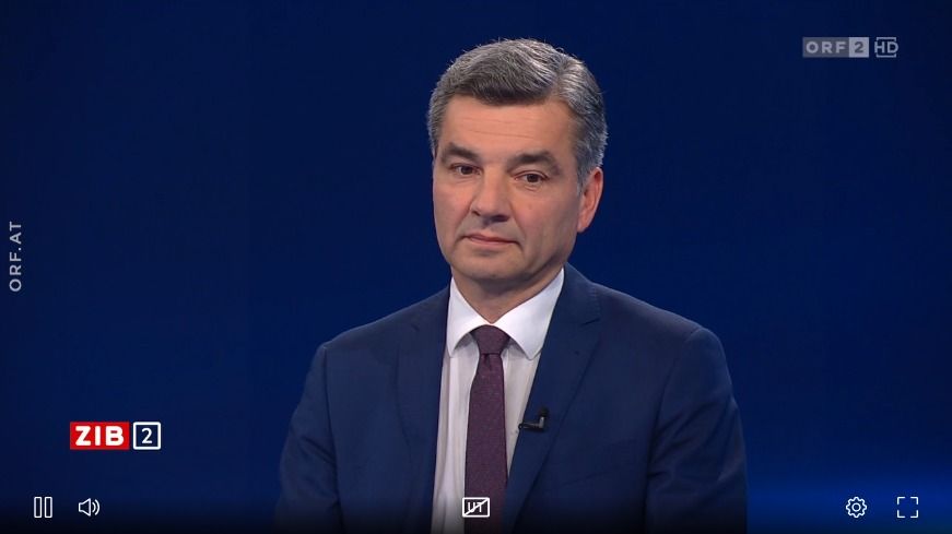 Der Präsident der Finanzprokuratur, Wolfgang Peschorn, am späten Mittwochabend in der ORF-