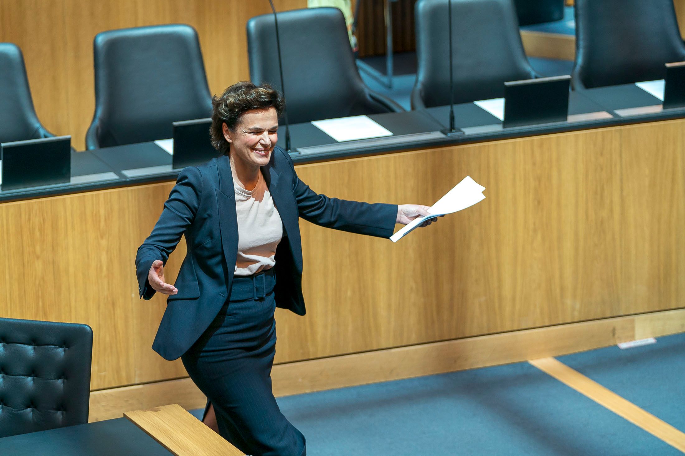 Rendi-Wagner – hier bei ihrem Ausscheiden aus dem Nationalrat – hat gute Karrten für neuen Job.