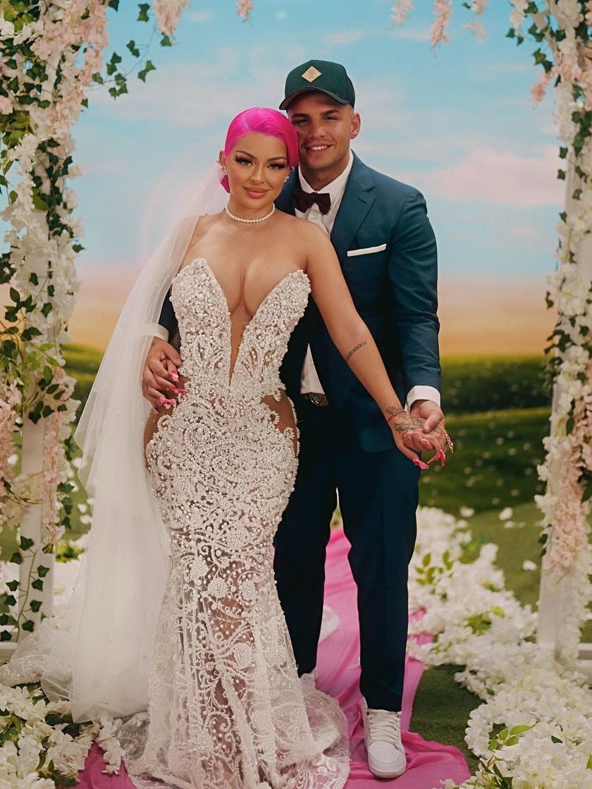 Männer spielen in Katjas Privatleben keine Rolle, sondern nur im Beruf. Wie hier bei ihrem Song "You’re my Heart You’re my Soul" mit Kollege Pietro Lombardi.