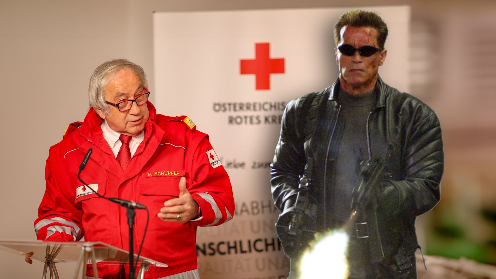 Rotkreuz-Präsident warnt vor echtem "Terminator"