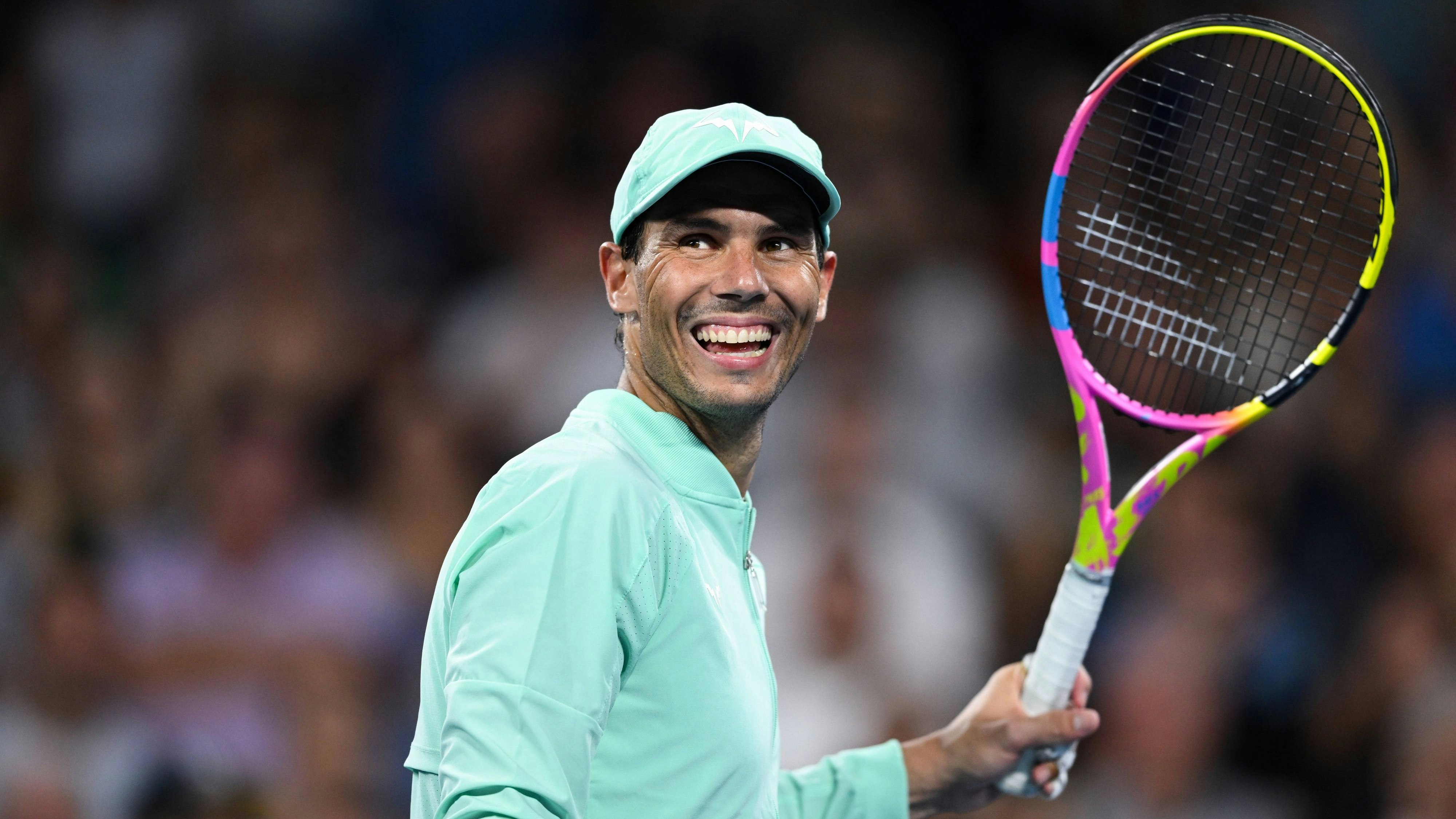 Rafael Nadal ist nach fast einem Jahr wieder zurück auf der Tennis-Tour.