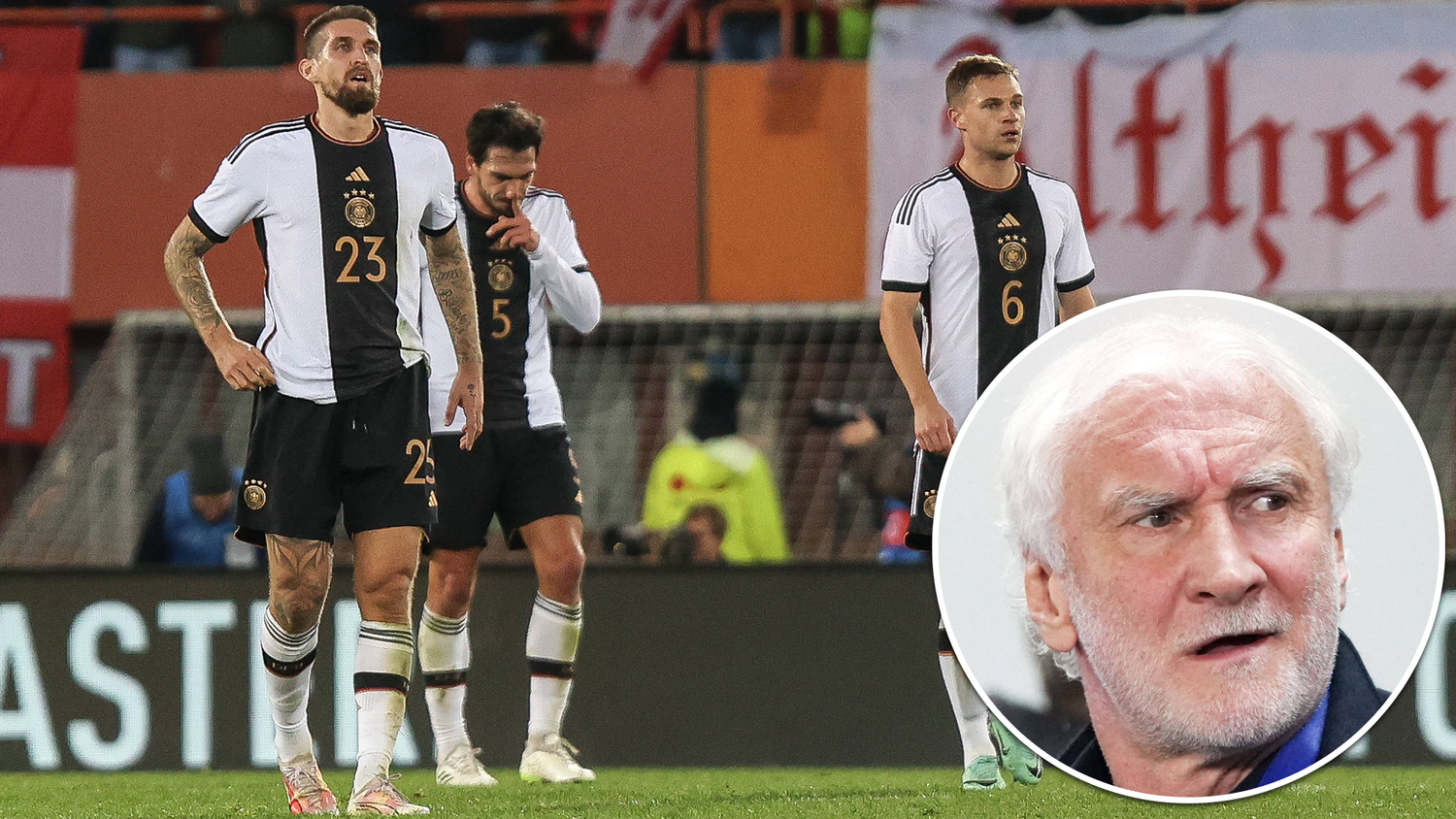 DFB-Voss Rudi Völler glaubt an die deutsche Mannschaft und den Trainer.