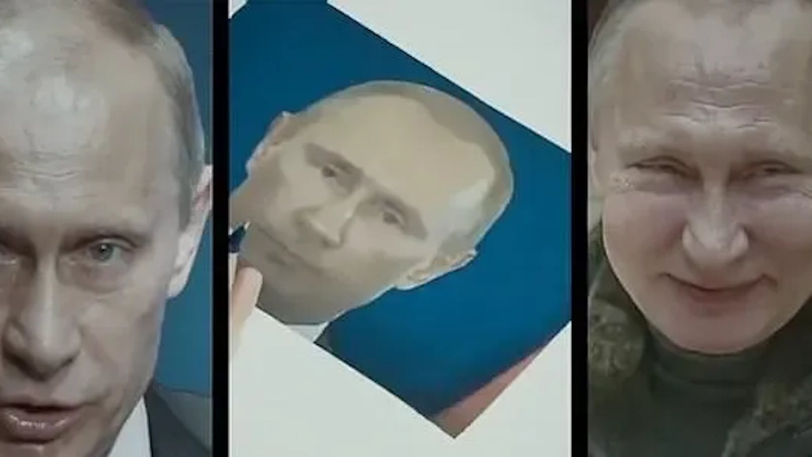 Russische Quellen berichten, dass Putin schon seit Monaten tot sei und seither von Doppelgängern auf der Bühne und vor den Kameras vertreten werde.