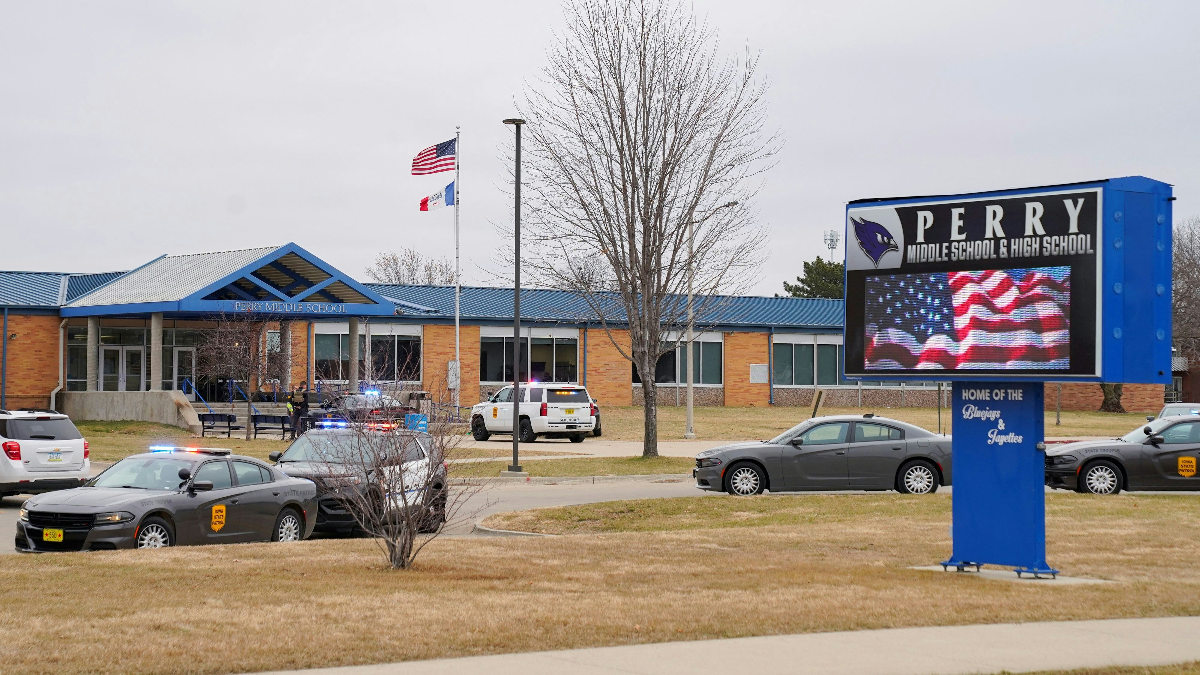 In der Perry High School in Iowa kam es zu einem Amoklauf.