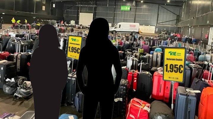 Zwei Frauen fielen auf eine Betrugs-Masche herein: Eine falsche Flughafen-Seite verkauft vermeintlich verlorenes Gepäck um 1,95 Euro.