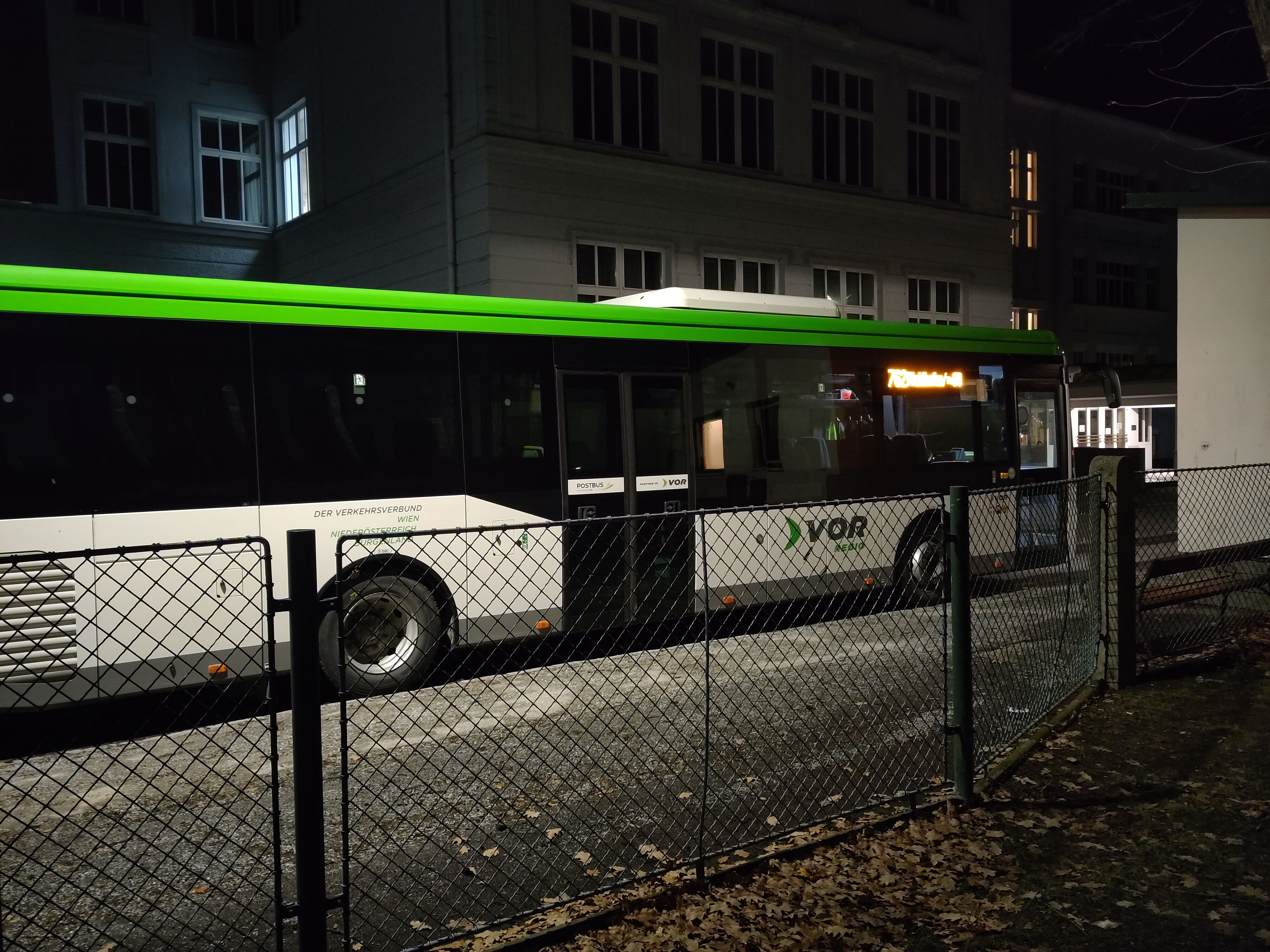 Laut Vizebürgermeister Litschauer ist der Bus leer.